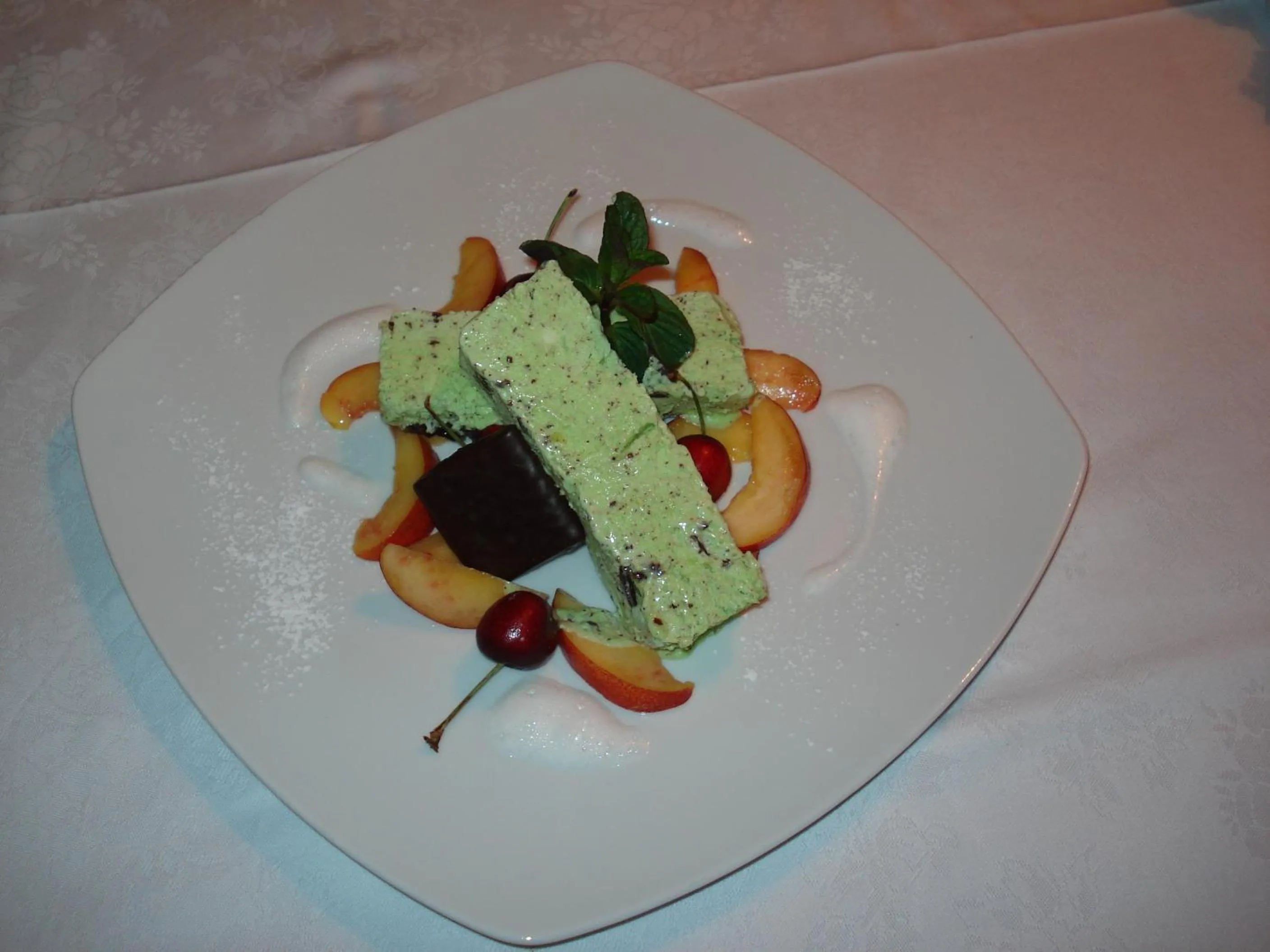 Food close-up in Hotel Restaurant Rosmarie