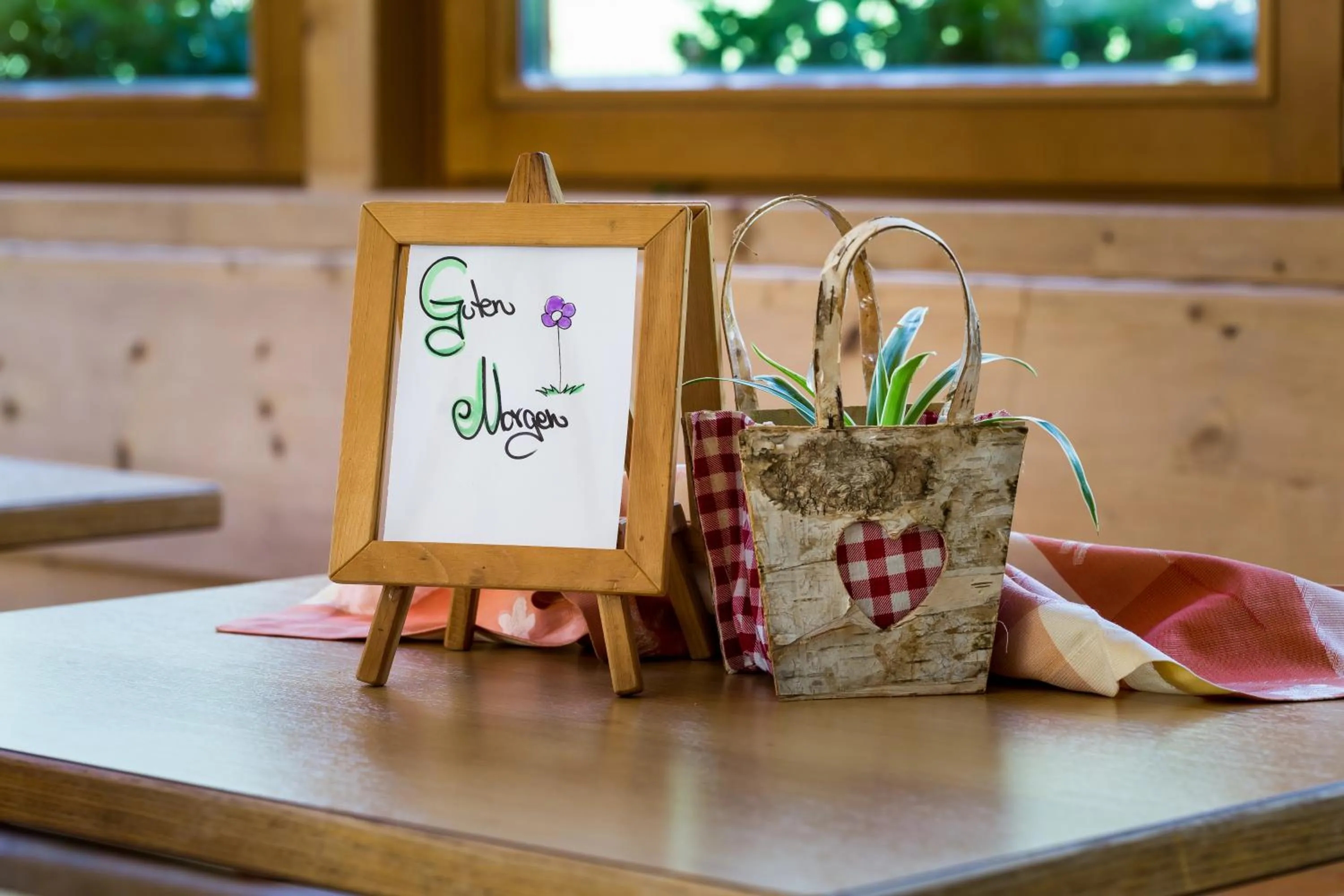 Garden in Hotel Restaurant Rosmarie