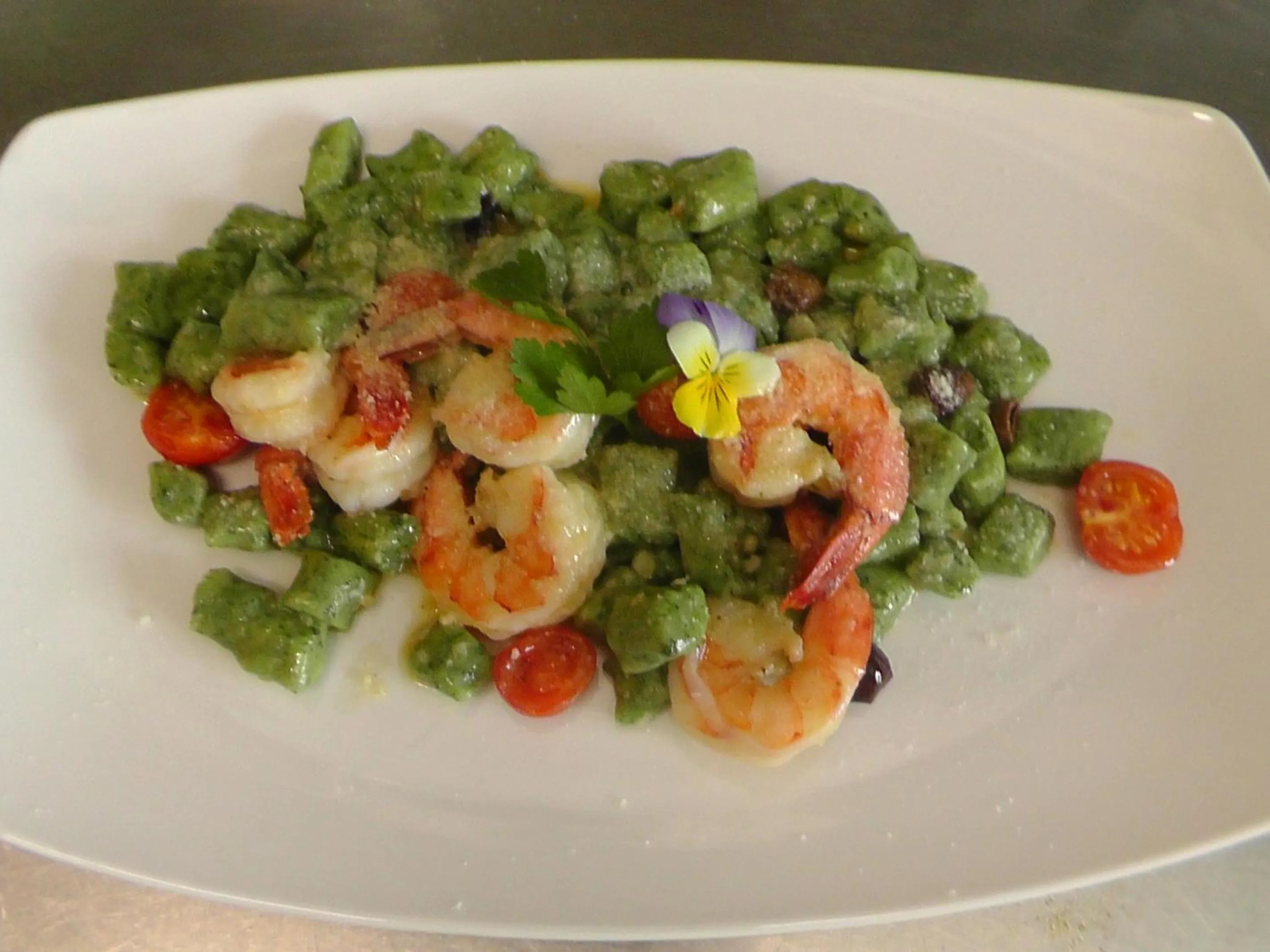 Food close-up in Hotel Restaurant Rosmarie