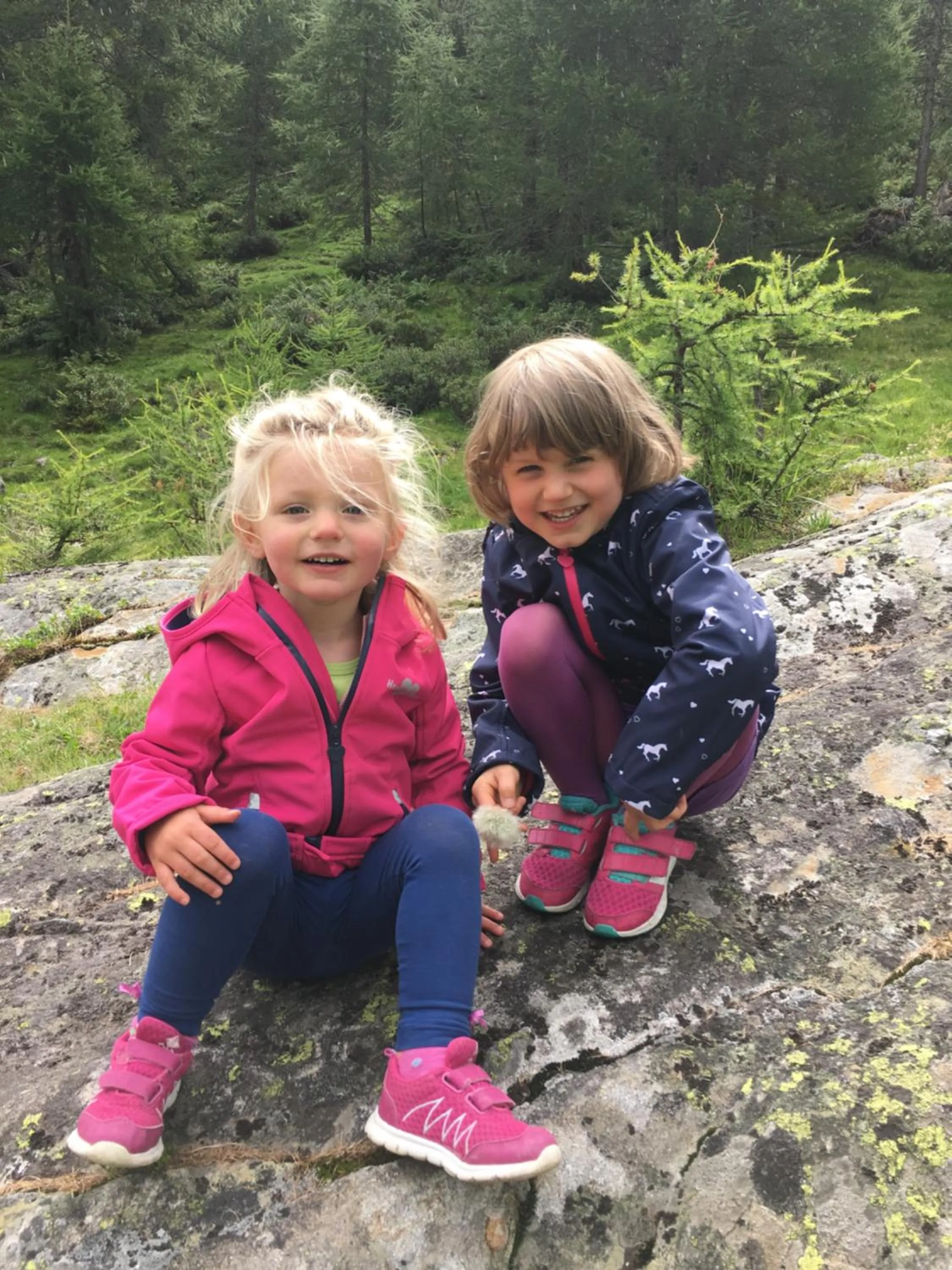 Family in Hotel Restaurant Rosmarie