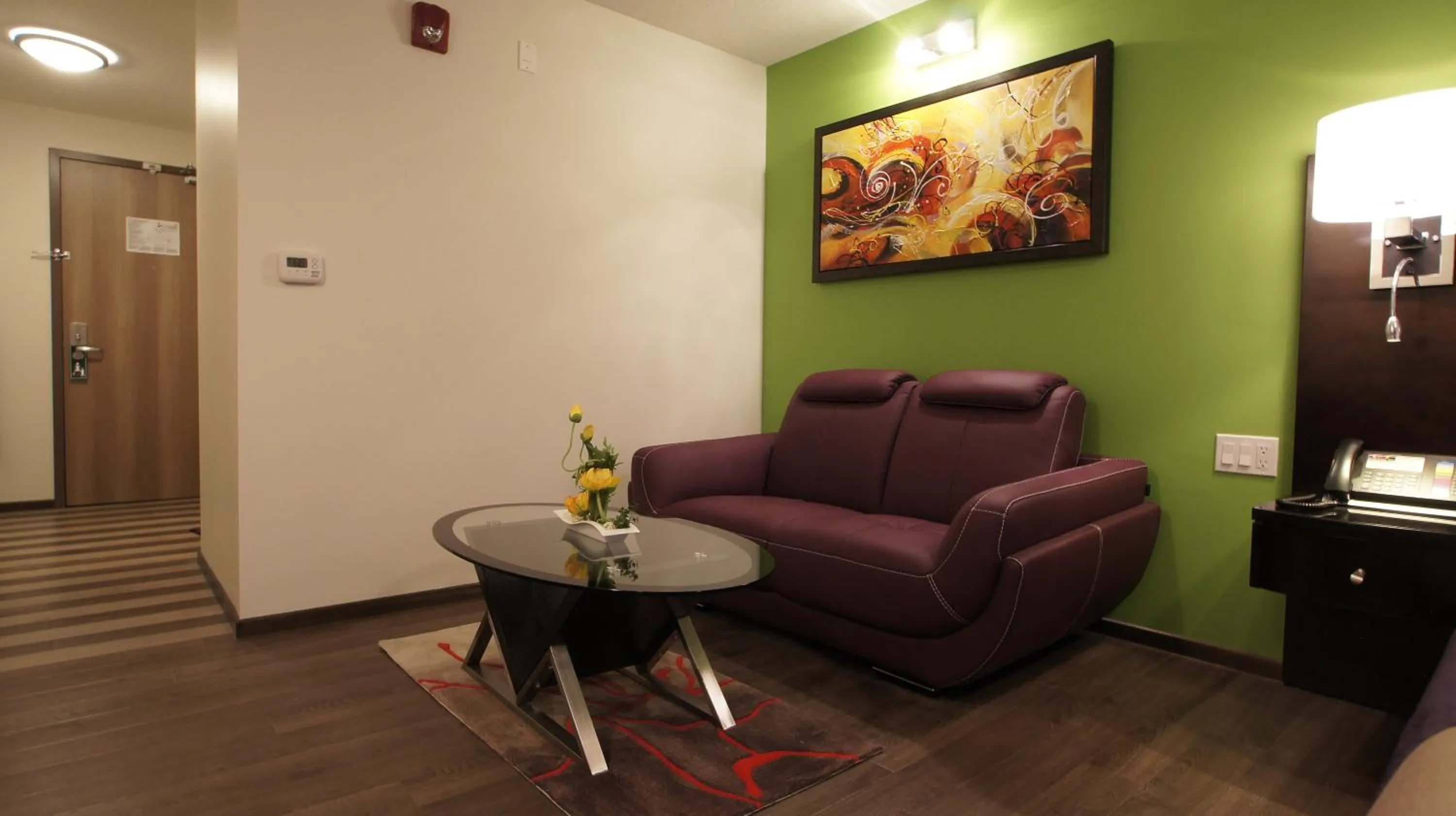 Seating area in Dreamz Inn