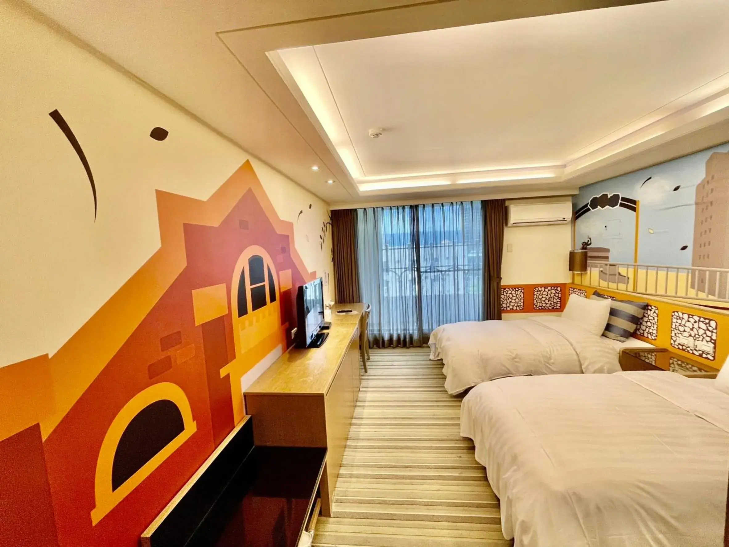 Bed in Morn Sun Hotel彰化縣旅館074號 Bed in Morn Sun Hotel彰化縣旅館074號
