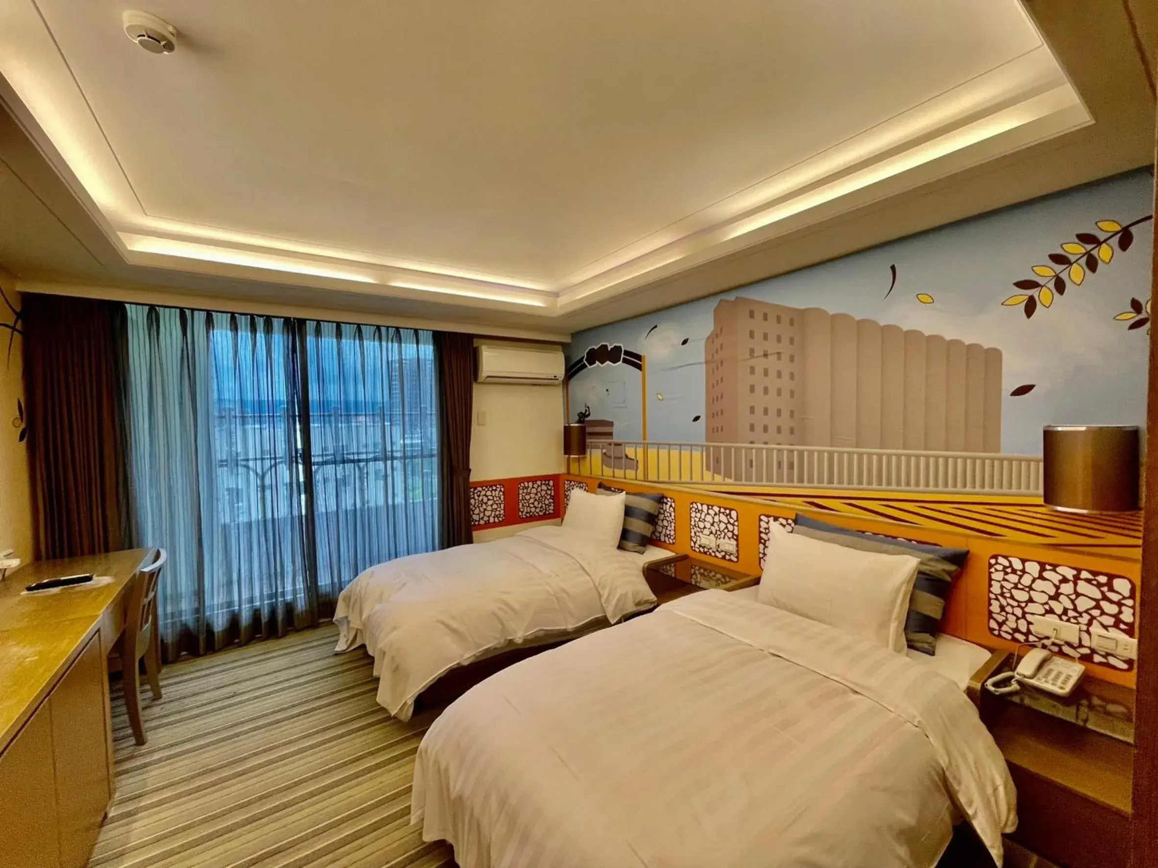 Bed in Morn Sun Hotel彰化縣旅館074號 Bed in Morn Sun Hotel彰化縣旅館074號