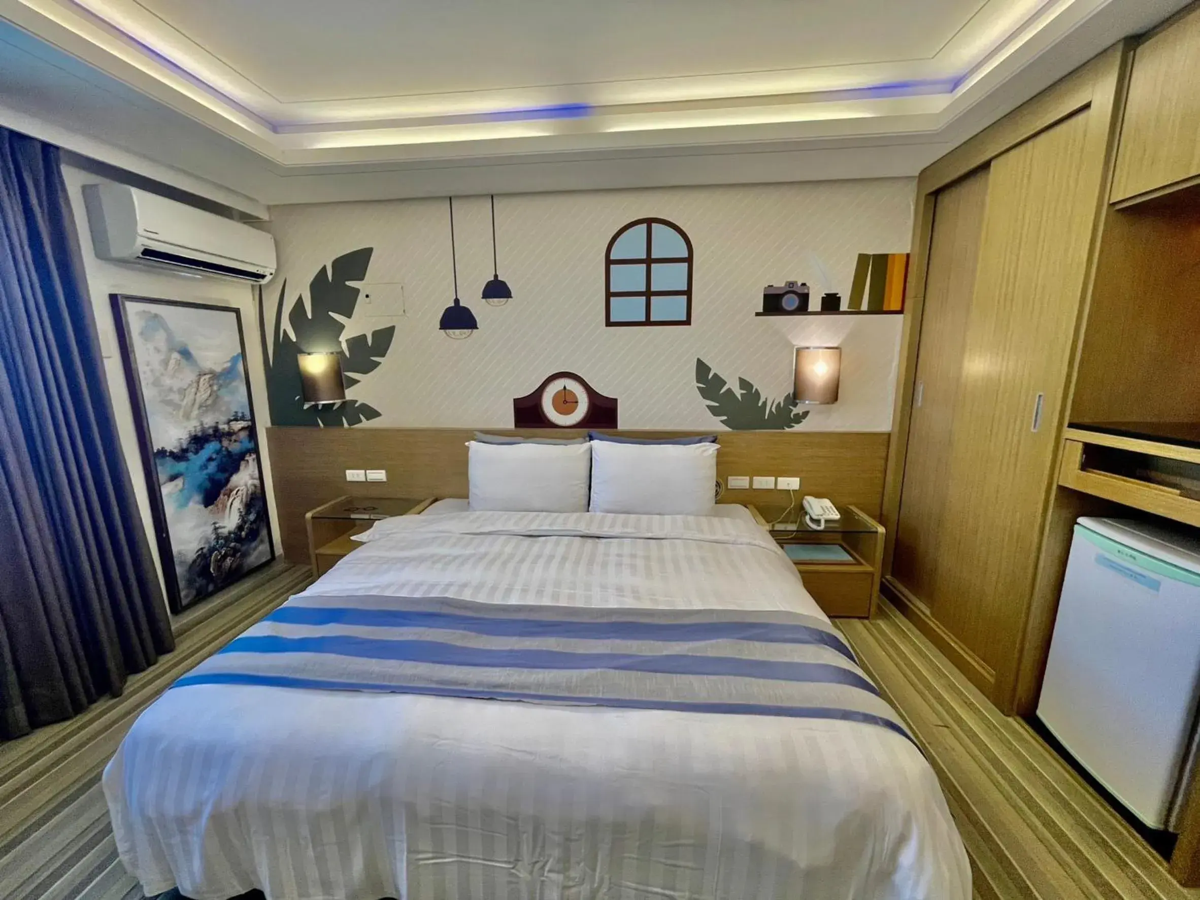 Bed in Morn Sun Hotel彰化縣旅館074號 Bed in Morn Sun Hotel彰化縣旅館074號
