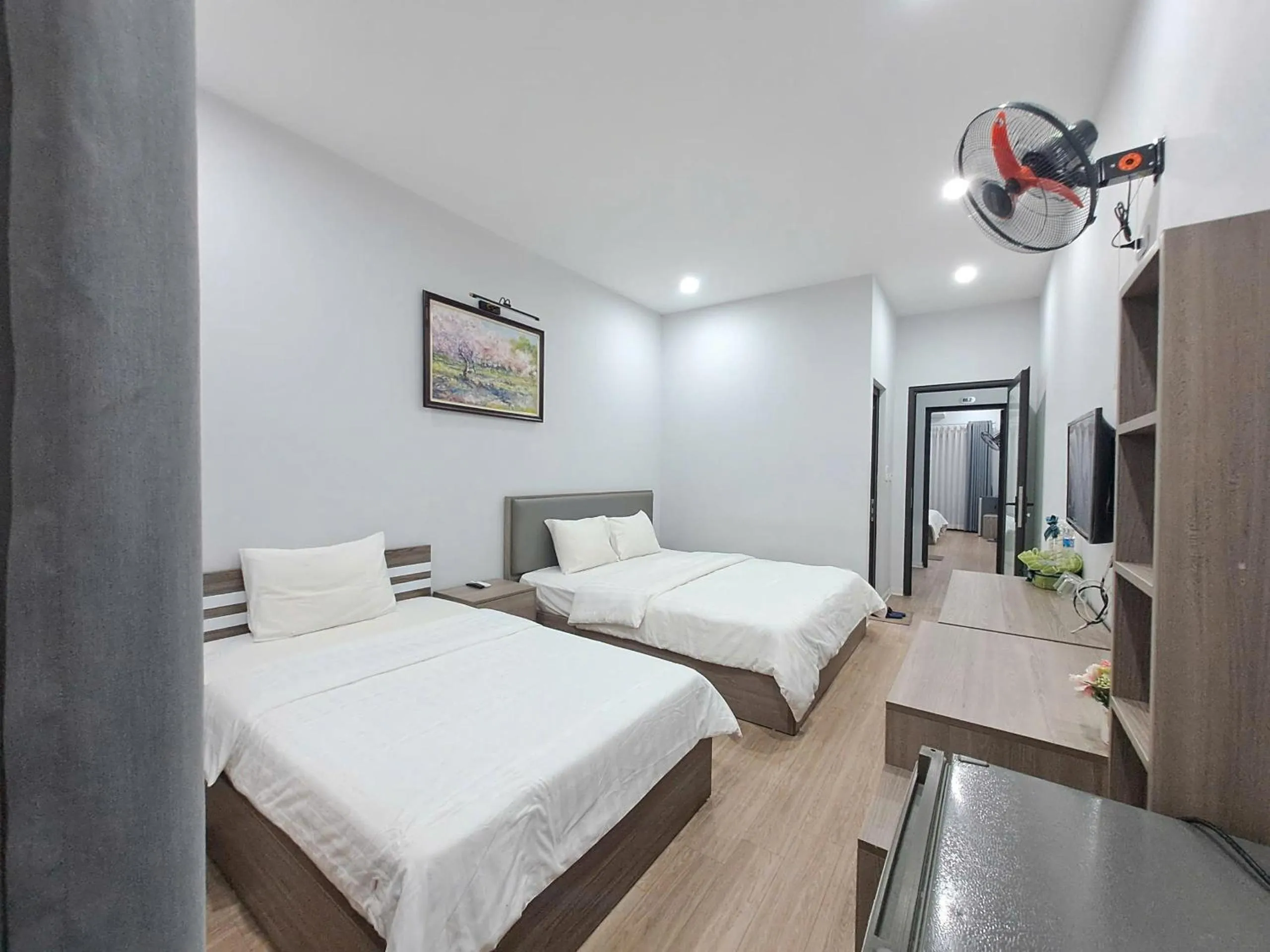 Bed in Blue Homestay Cau Giay