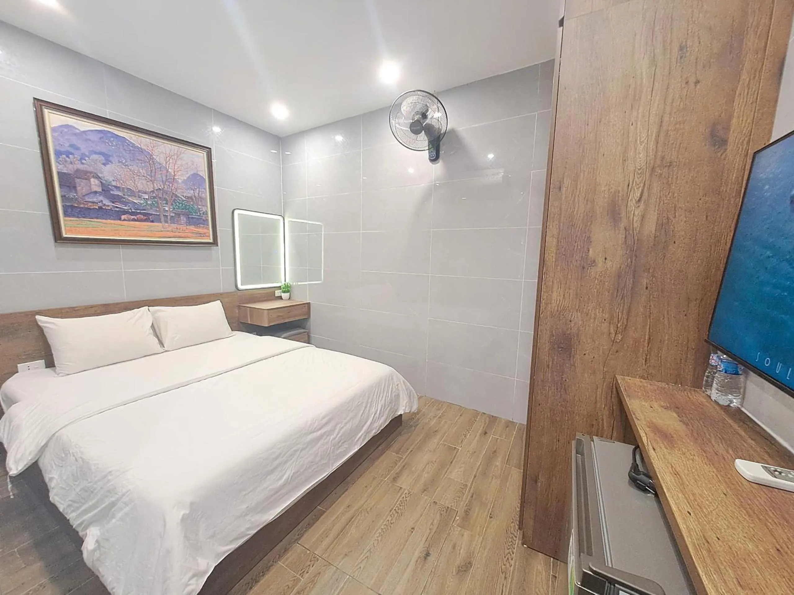 Bed in Blue Homestay Cau Giay