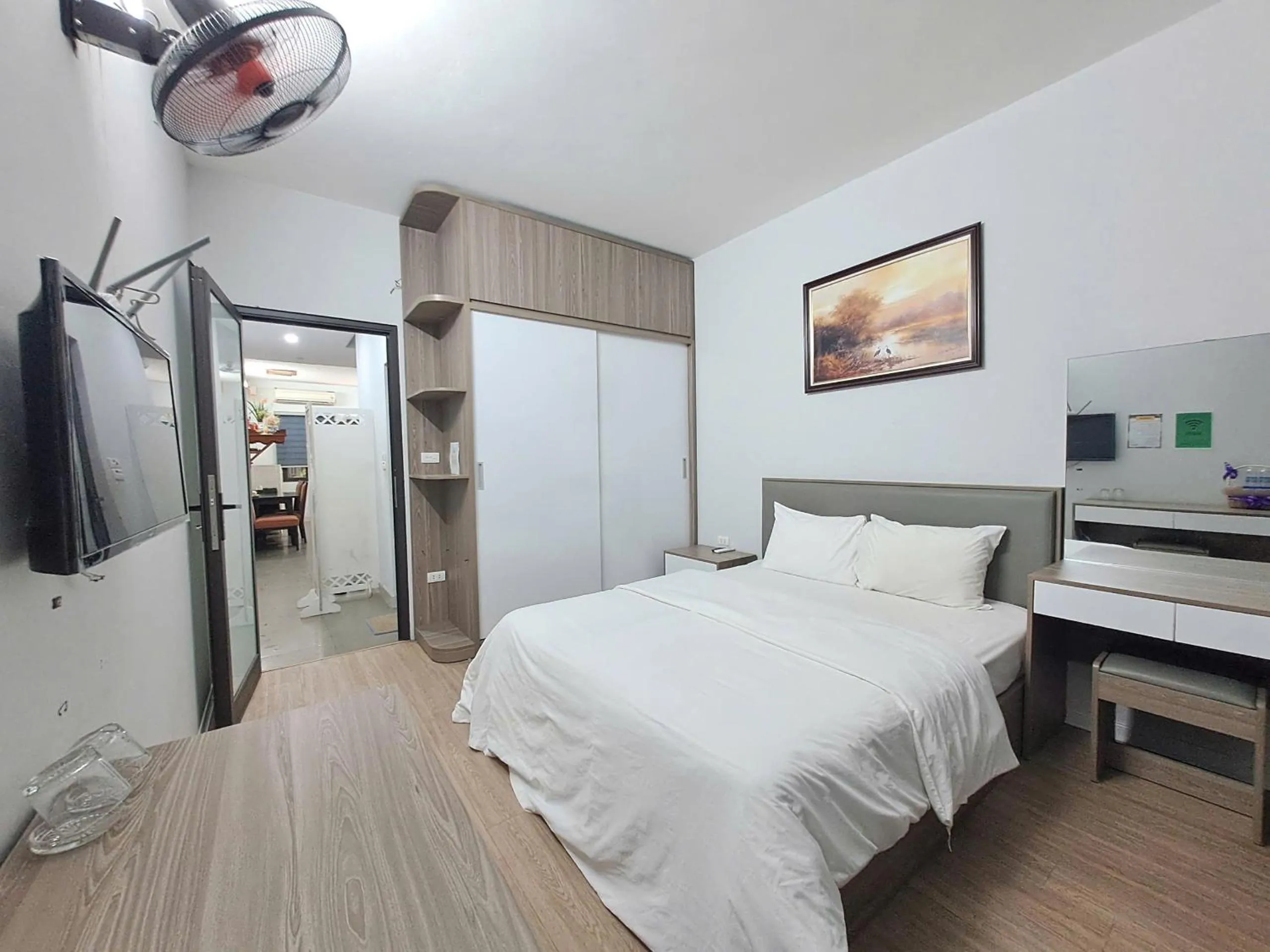 Bed in Blue Homestay Cau Giay