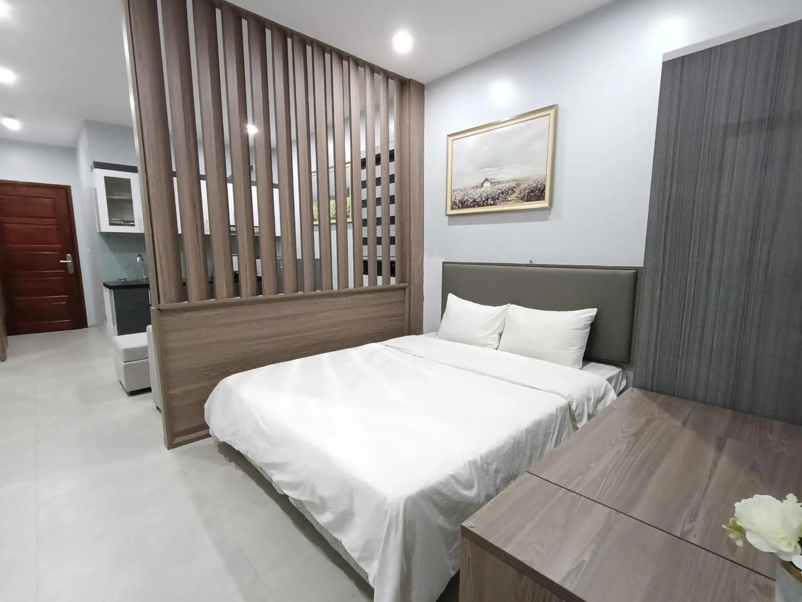 King Studio with Sofa Bed in Blue Home Homestay Ha Noi
