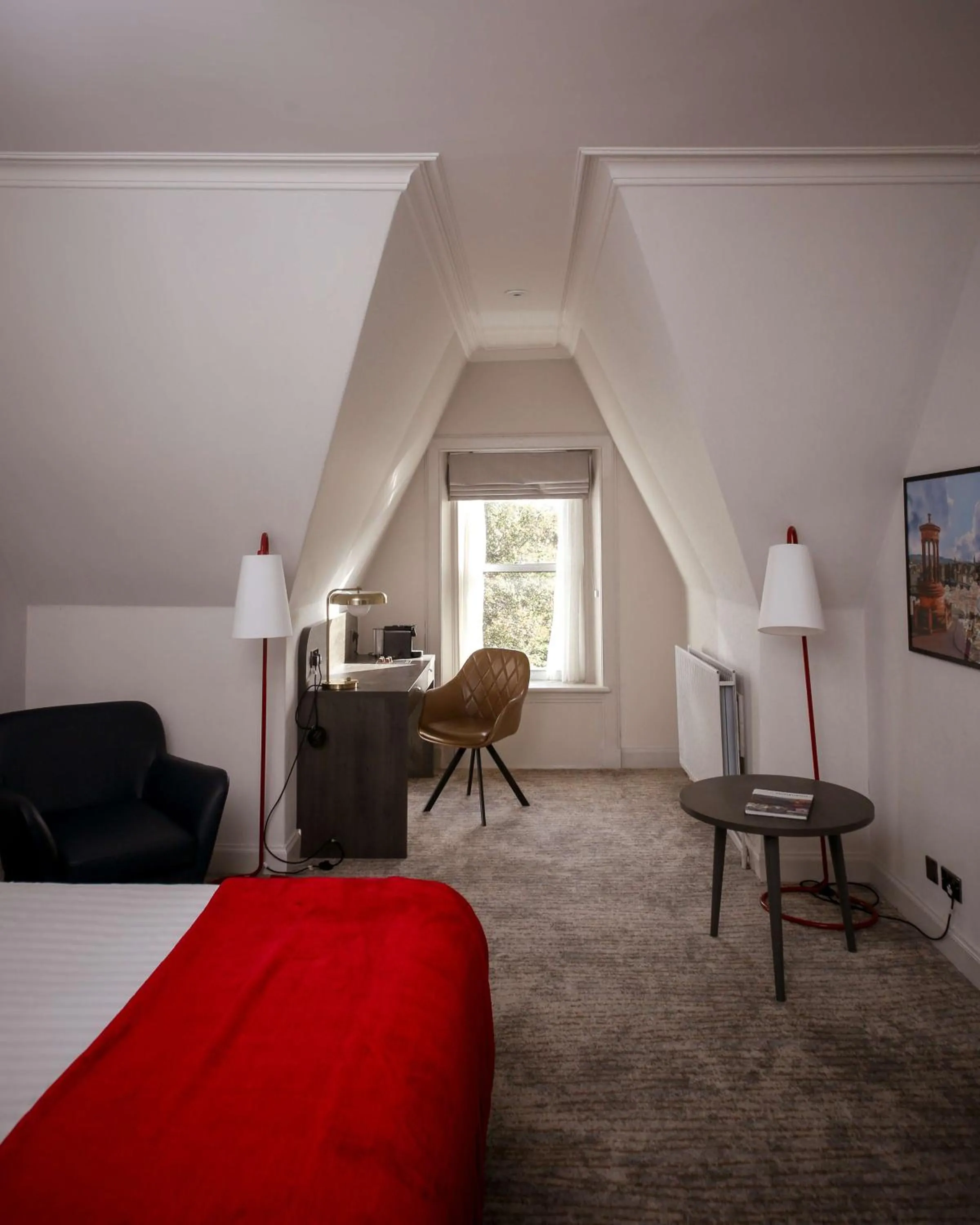 Bedroom, Bed in Bruntsfield Hotel