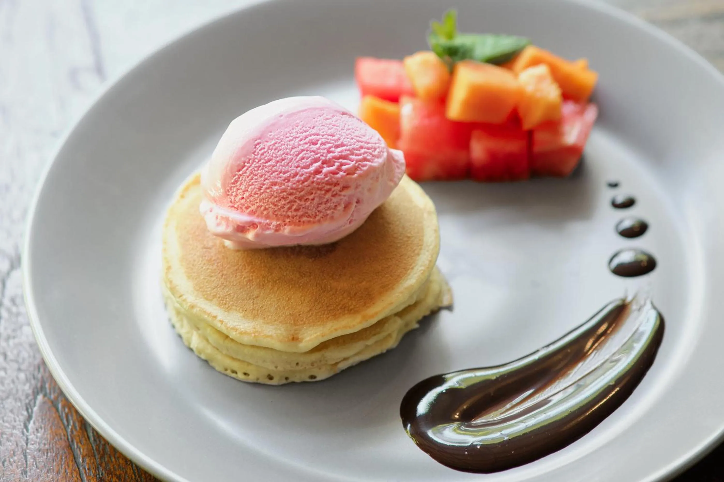 American breakfast in Teja Lokha Ubud Villa