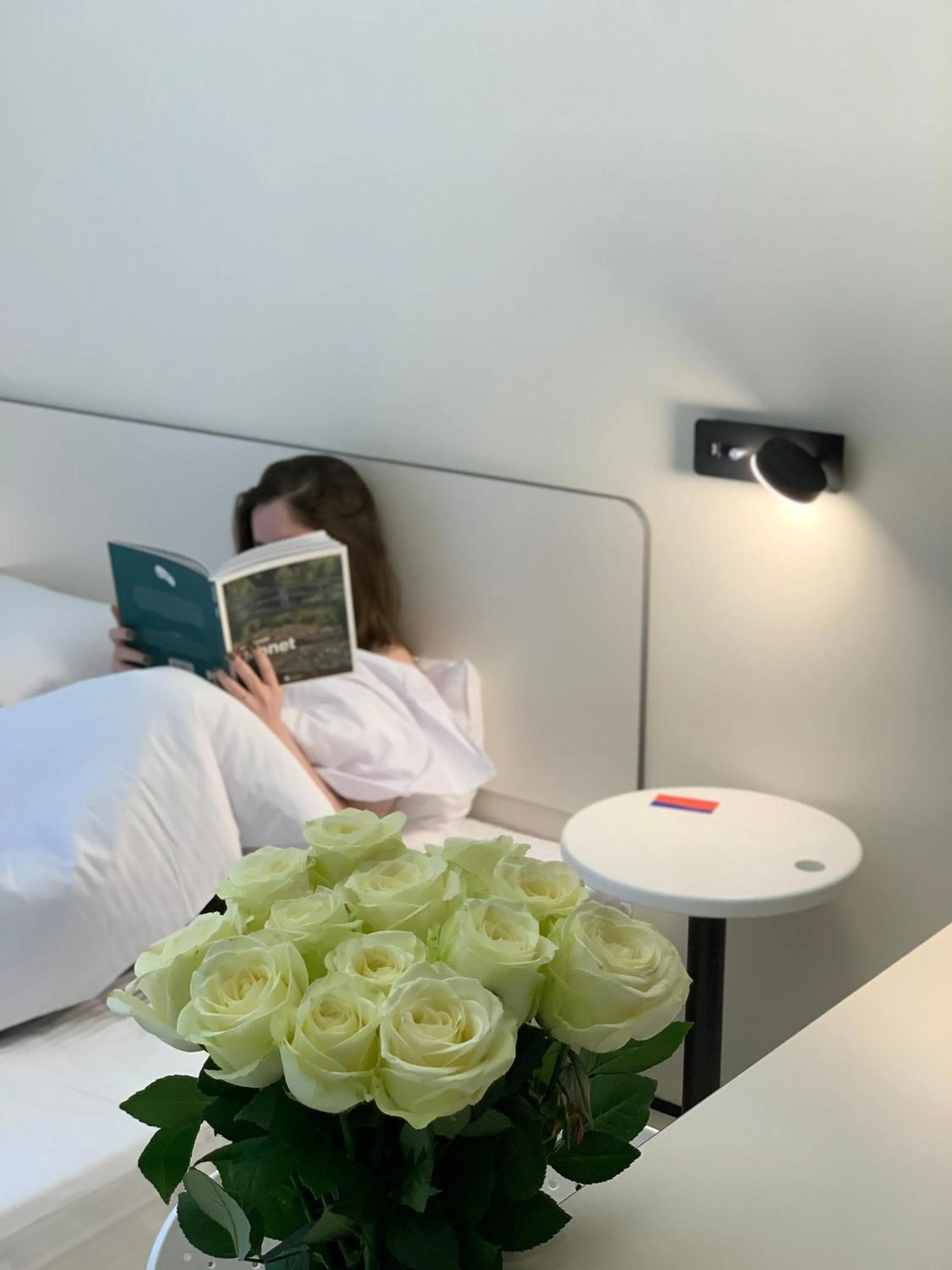 Photo of the whole room, Bed in Ultramarinn Hotel