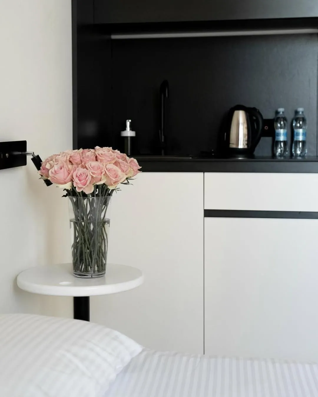 Bed in Ultramarinn Hotel