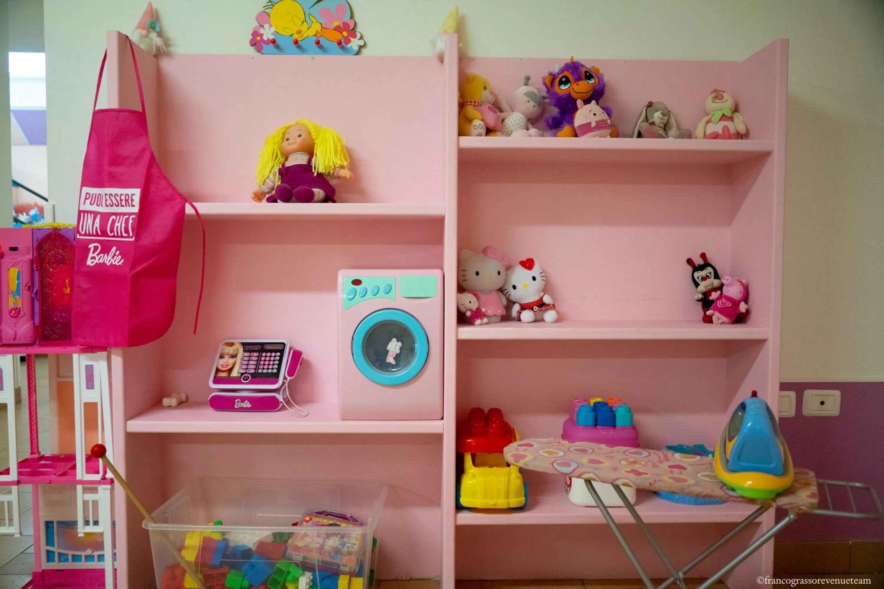 Children play ground in Hotel Quattro Palme
