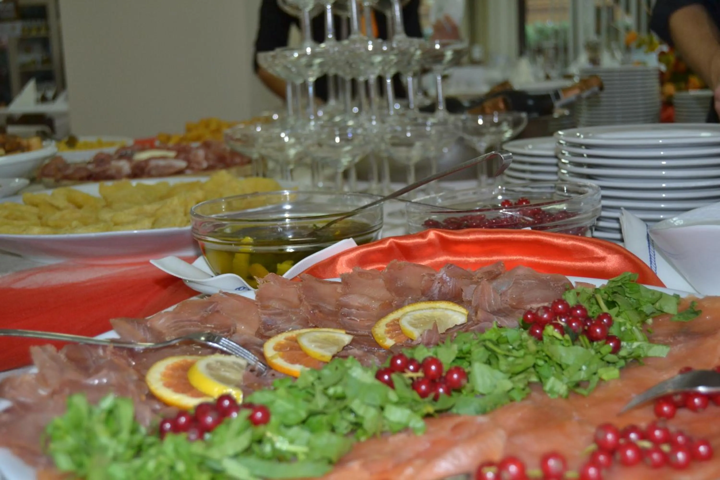 Restaurant/places to eat in Hotel Quattro Palme