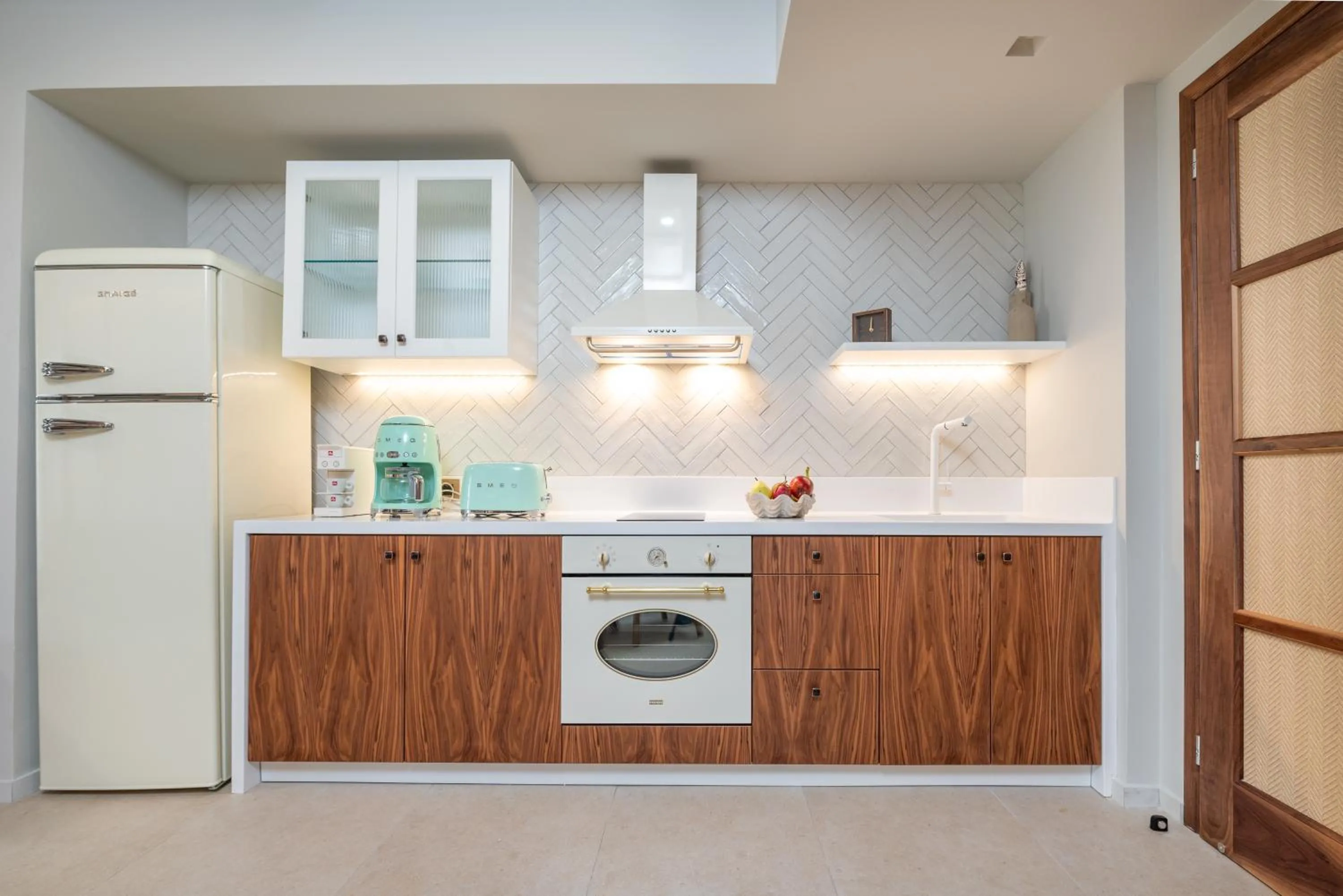 Kitchen or kitchenette in Porto Perla
