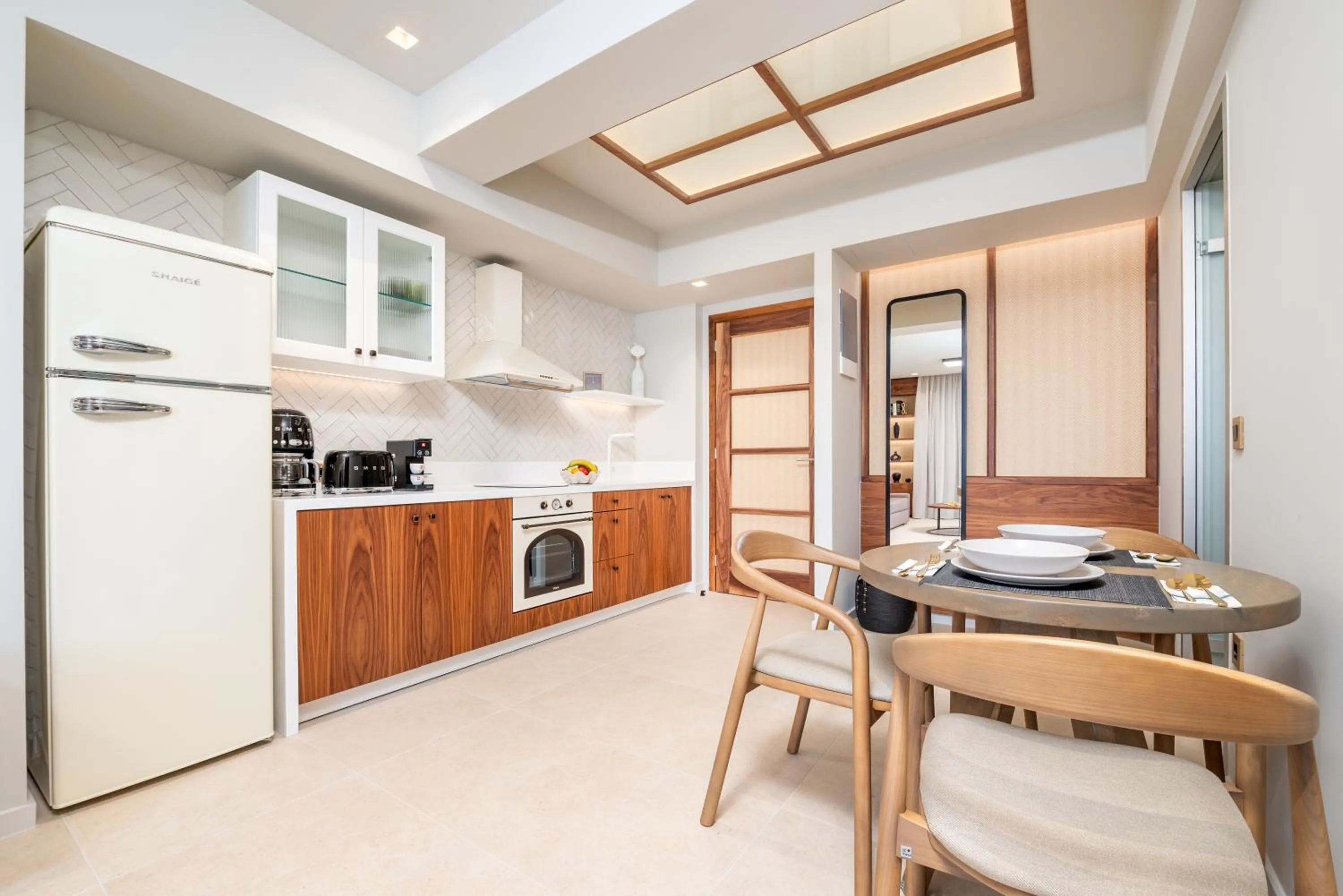 Kitchen or kitchenette in Porto Perla