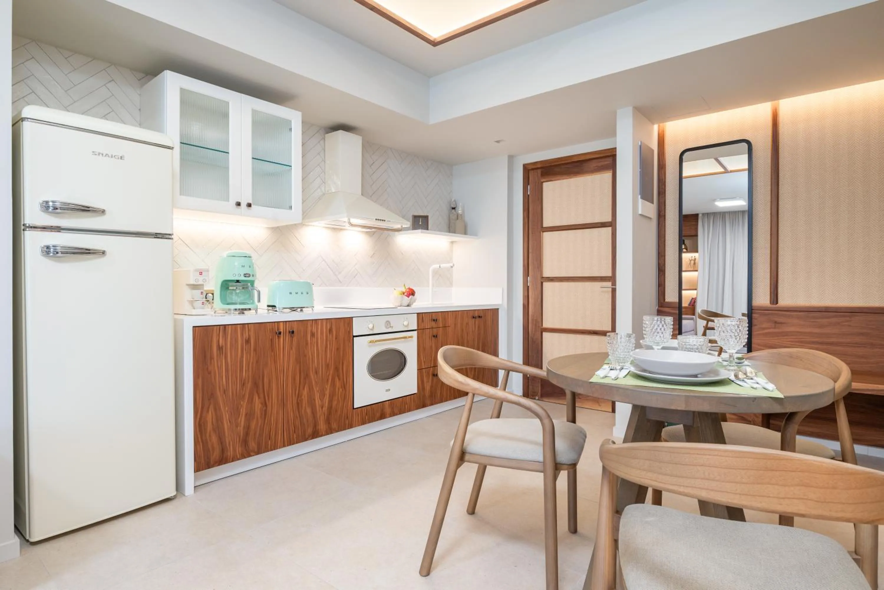 Kitchen or kitchenette in Porto Perla