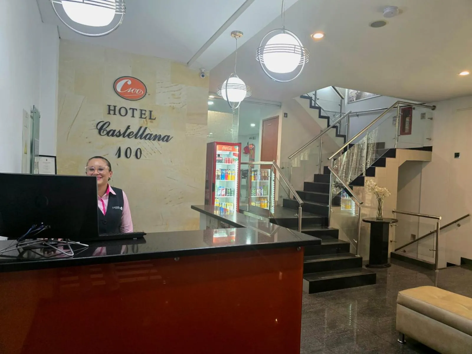 Lobby or reception in Hotel Castellana 100 Bogota By Hoteles Confort 80