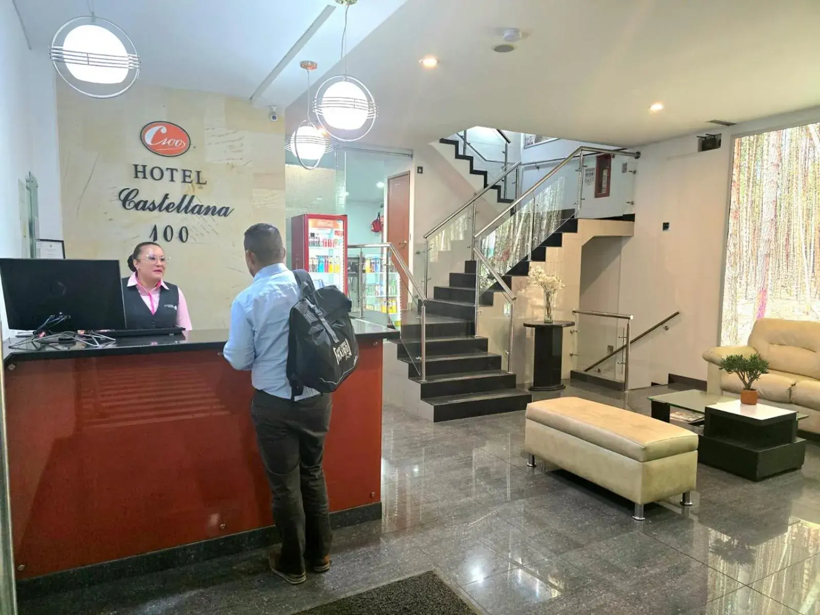 Lobby or reception in Hotel Castellana 100 Bogota By Hoteles Confort 80 Lobby or reception in Hotel Castellana 100 Bogota By Hoteles Confort 80