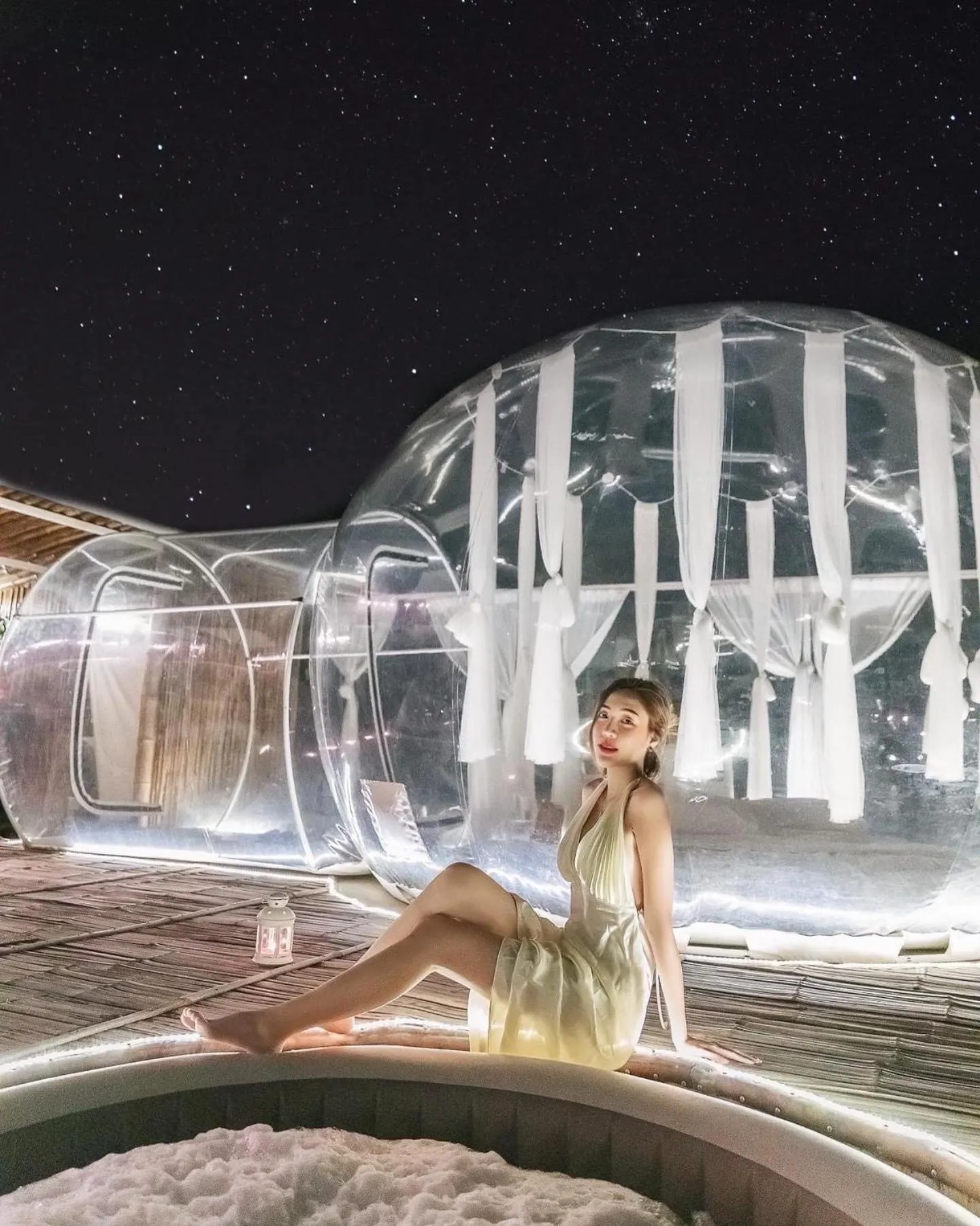 The Three Bubble Houses