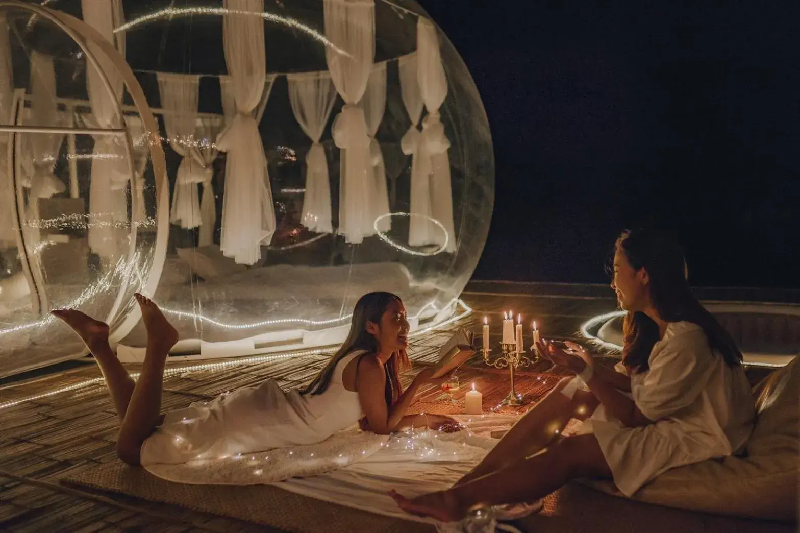 The Three Bubble Houses The Three Bubble Houses