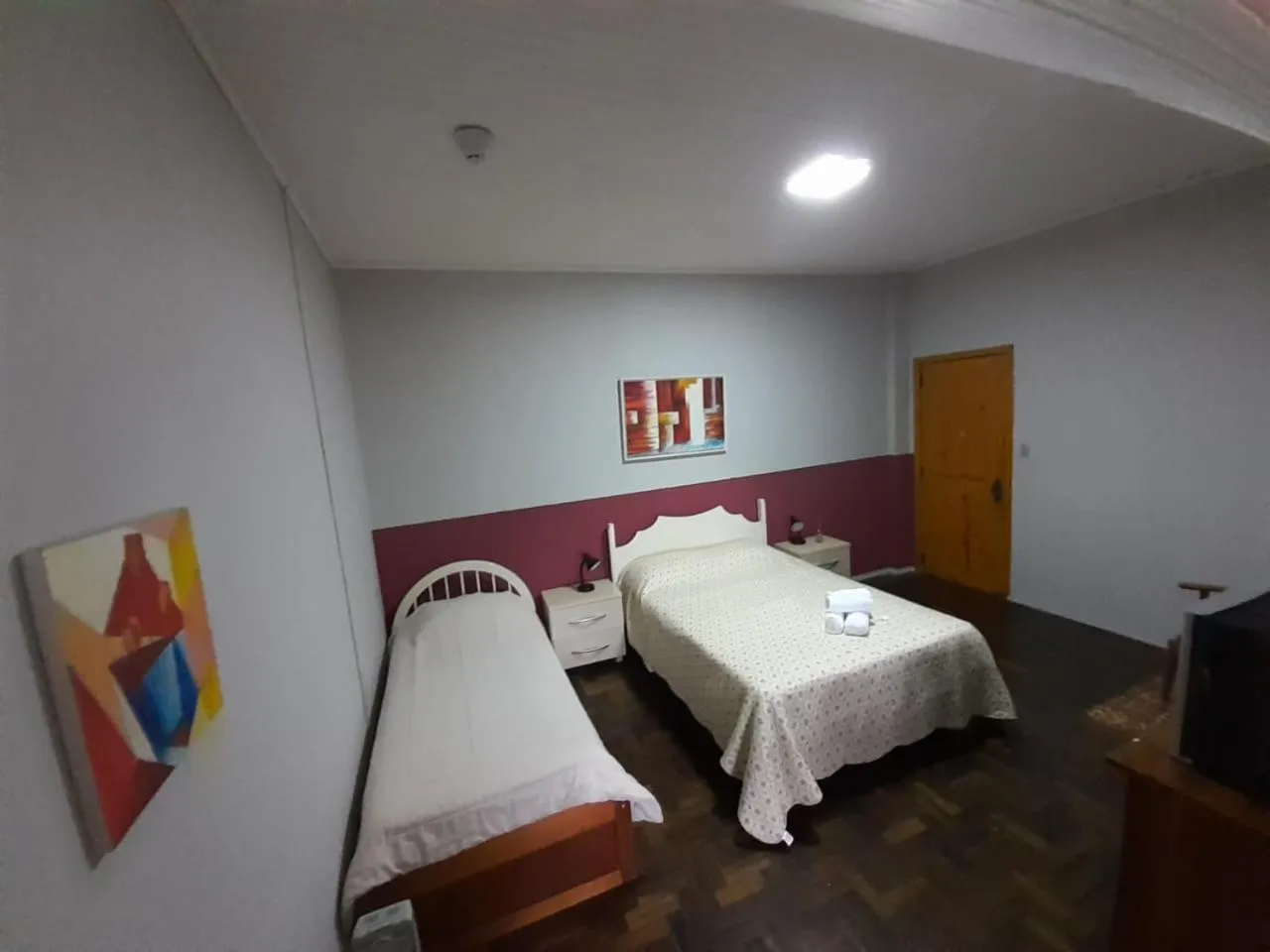 Bedroom, Bed in Pousada Vista do Lago - HOSTEL