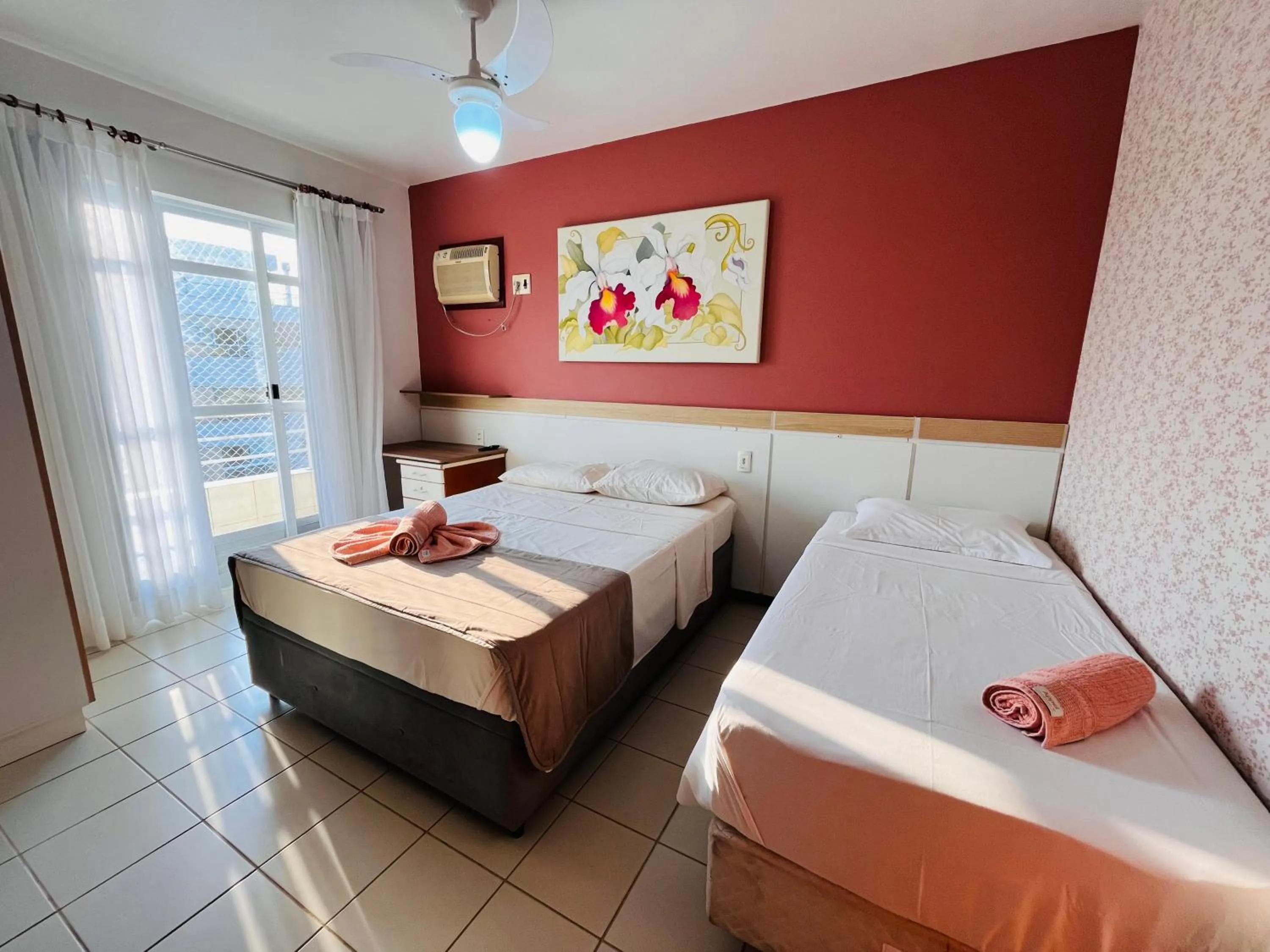 Bed in Pousada Kindermann - Jurerê