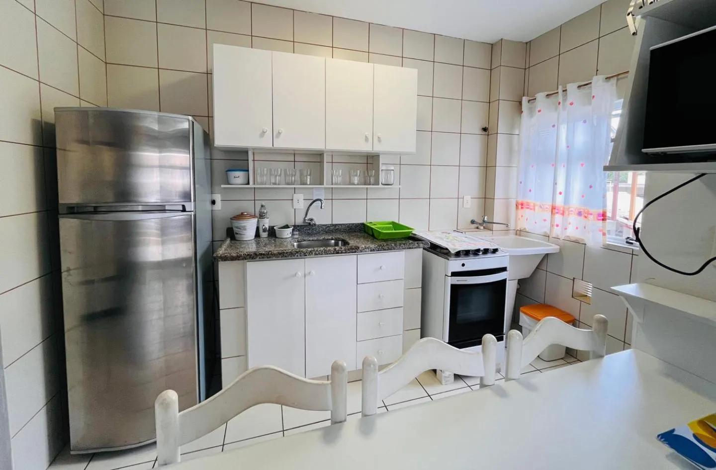 Kitchen or kitchenette in Pousada Kindermann - Jurerê