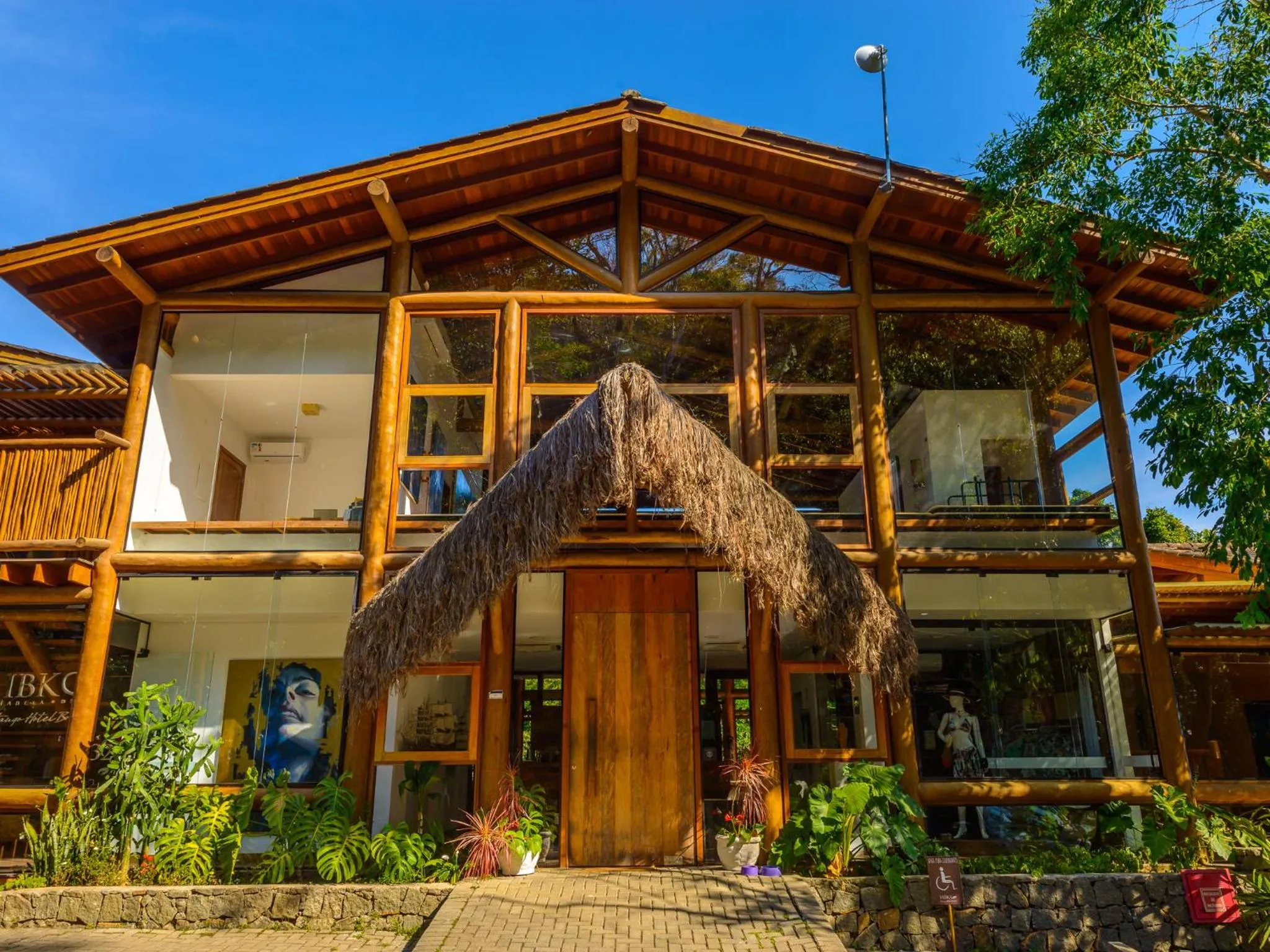 Facade/entrance in Kalango Hotel Boutique