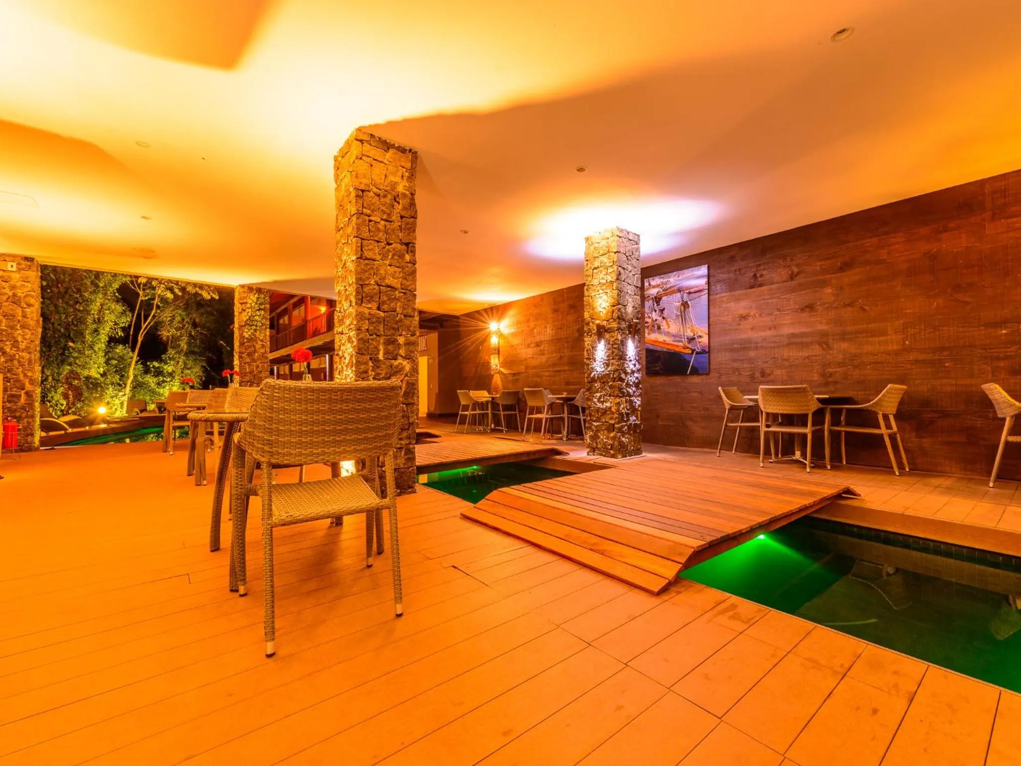 Swimming pool in Kalango Hotel Boutique