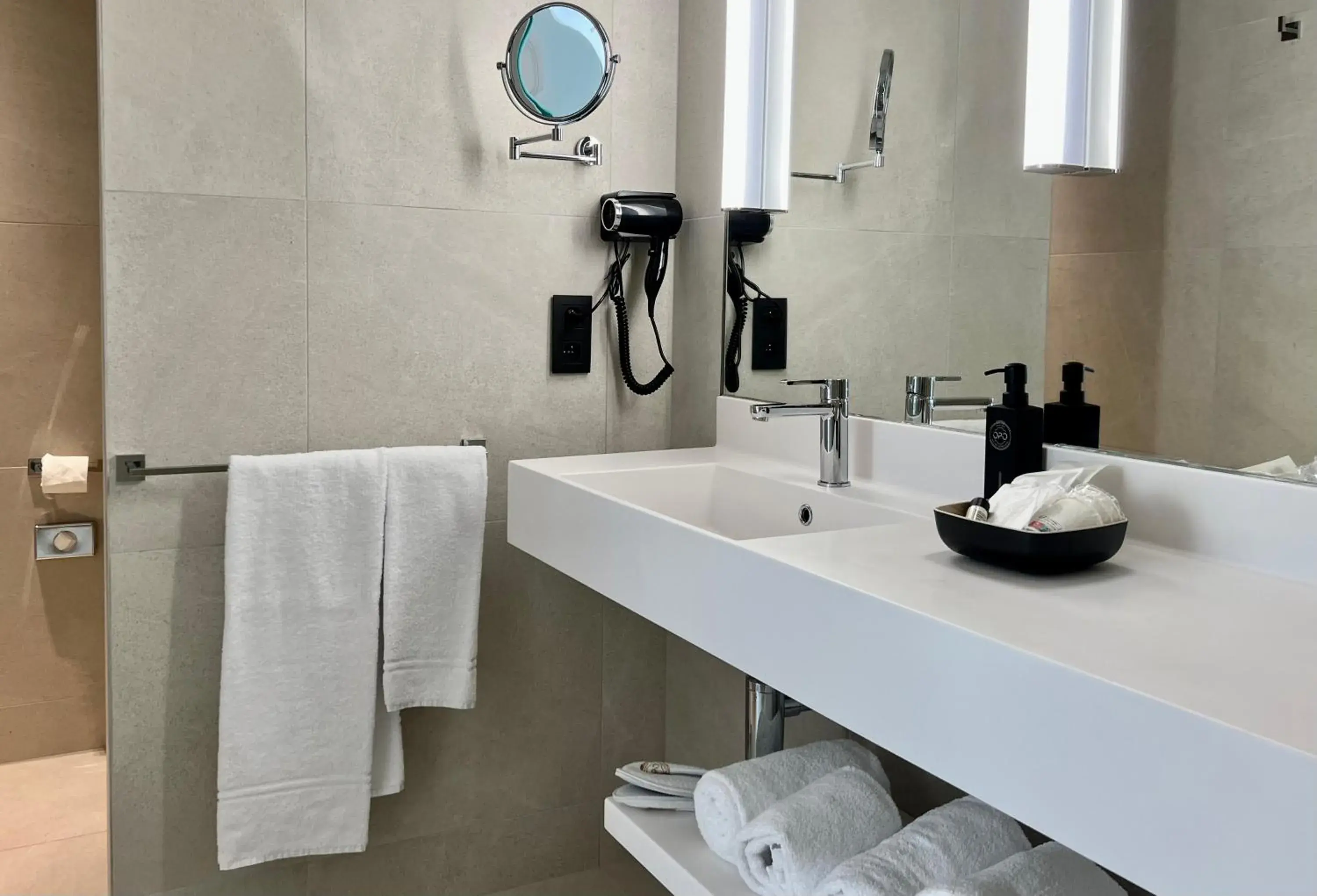 Bathroom in OPO Hotel Bathroom in OPO Hotel