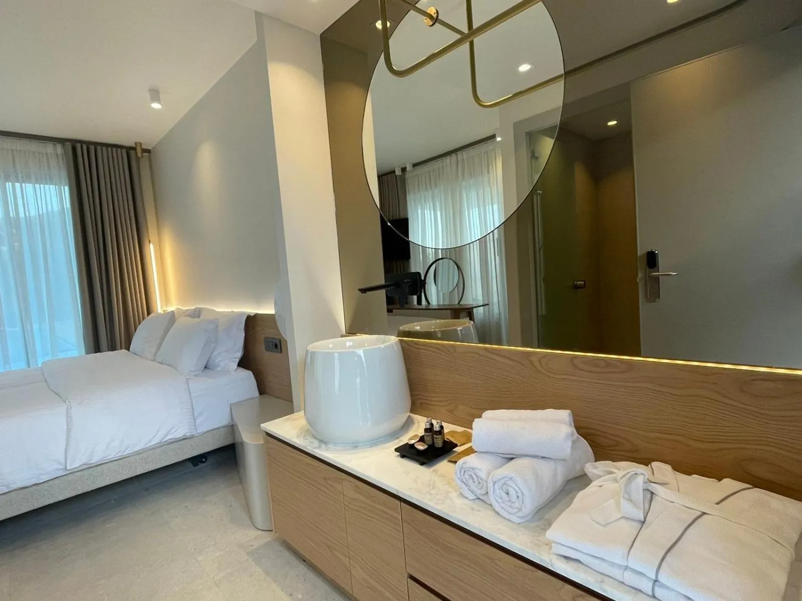 Bed in Balance Accommodation