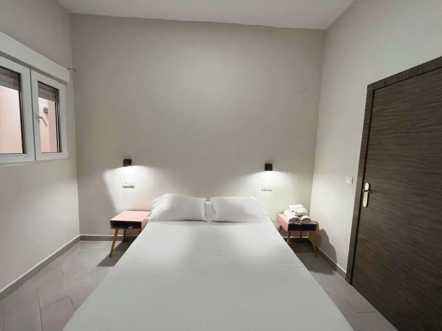 Bedroom, Bed in Hostal Pompeya Merida Bedroom, Bed in Hostal Pompeya Merida