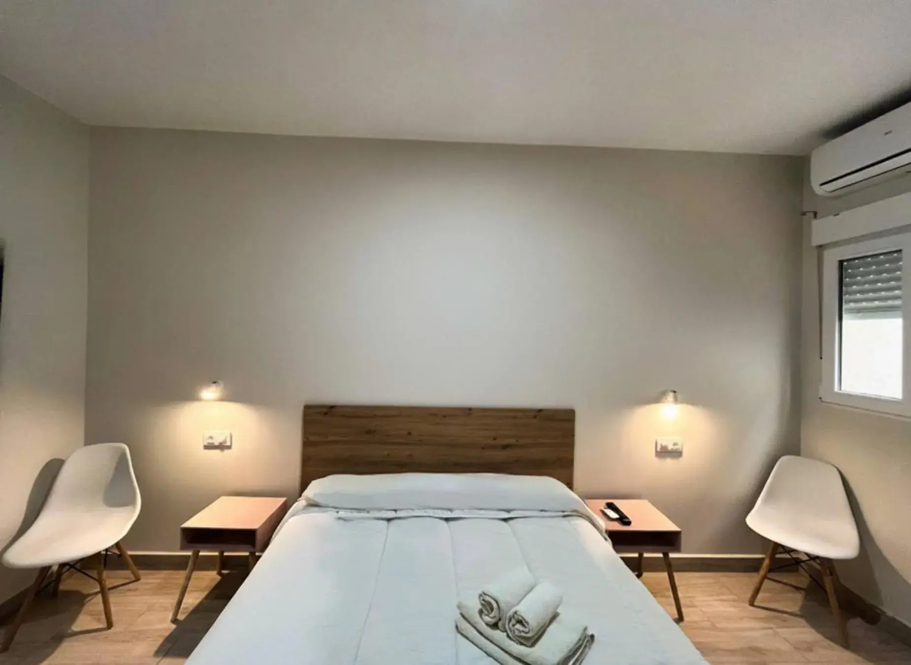 Bedroom, Bed in Hostal Pompeya Merida Bedroom, Bed in Hostal Pompeya Merida