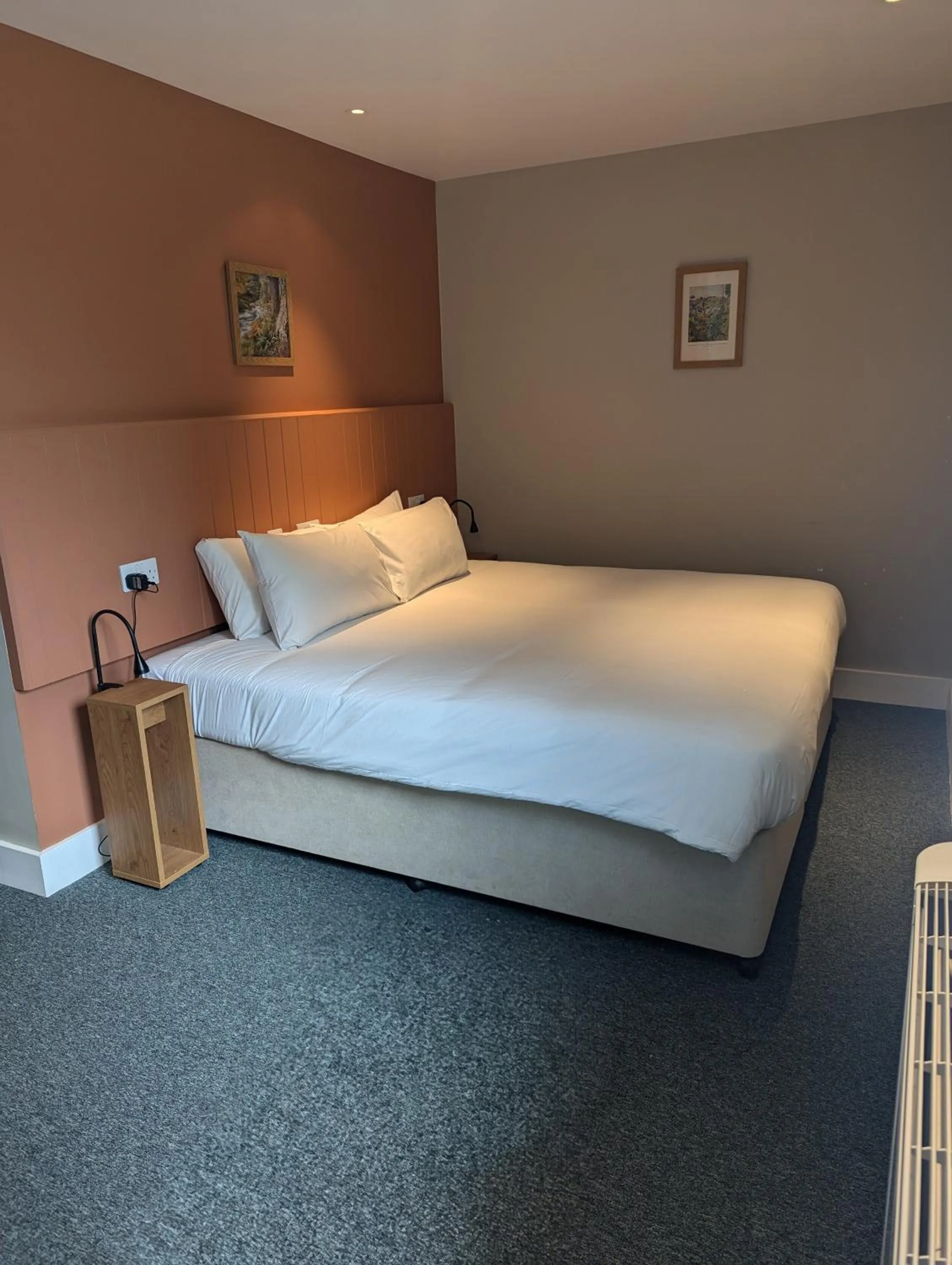 Bed in An Spiris Accommodation at Dundreggan Rewilding Centre