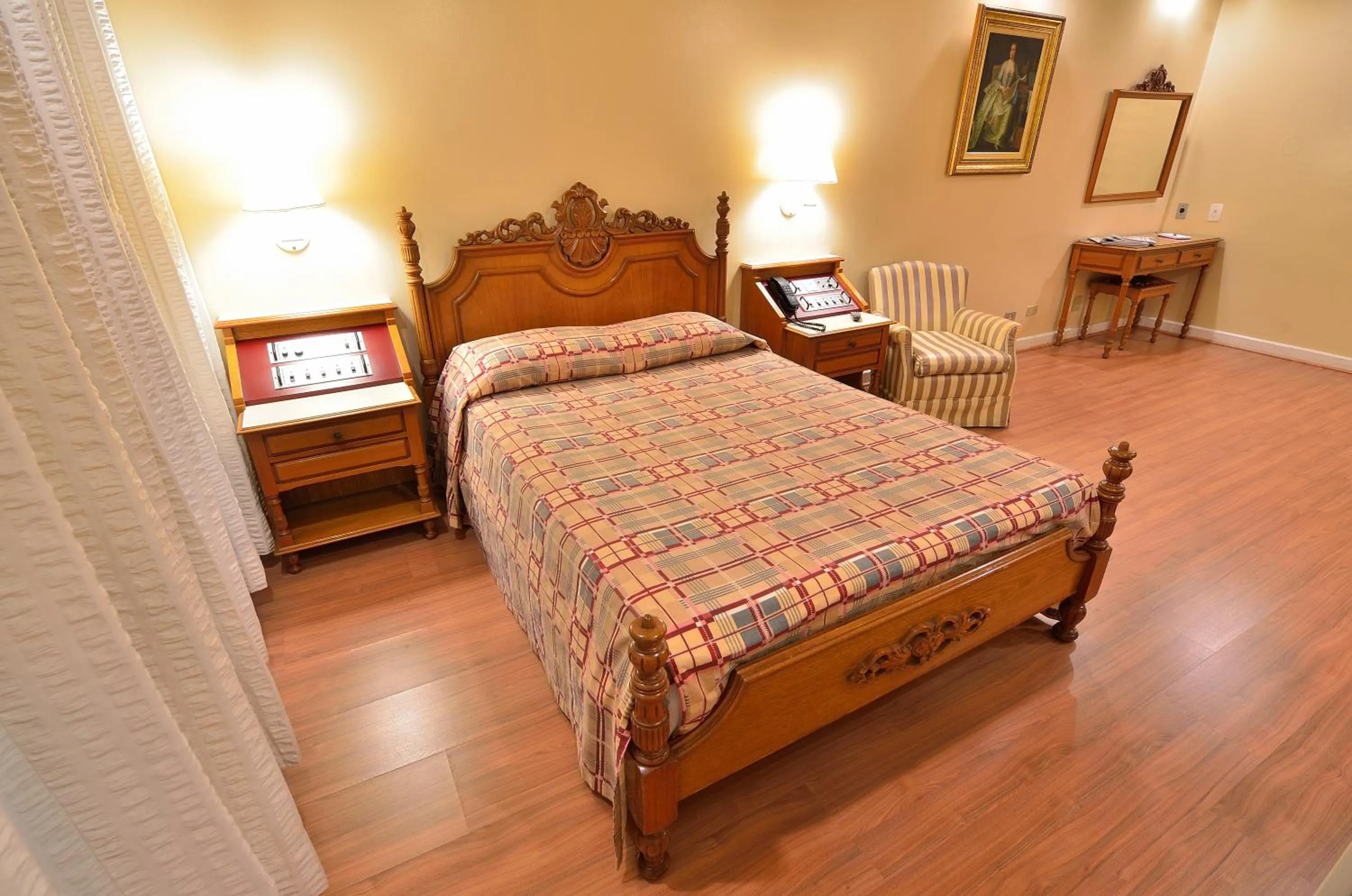 Bed in Hotel Castelar