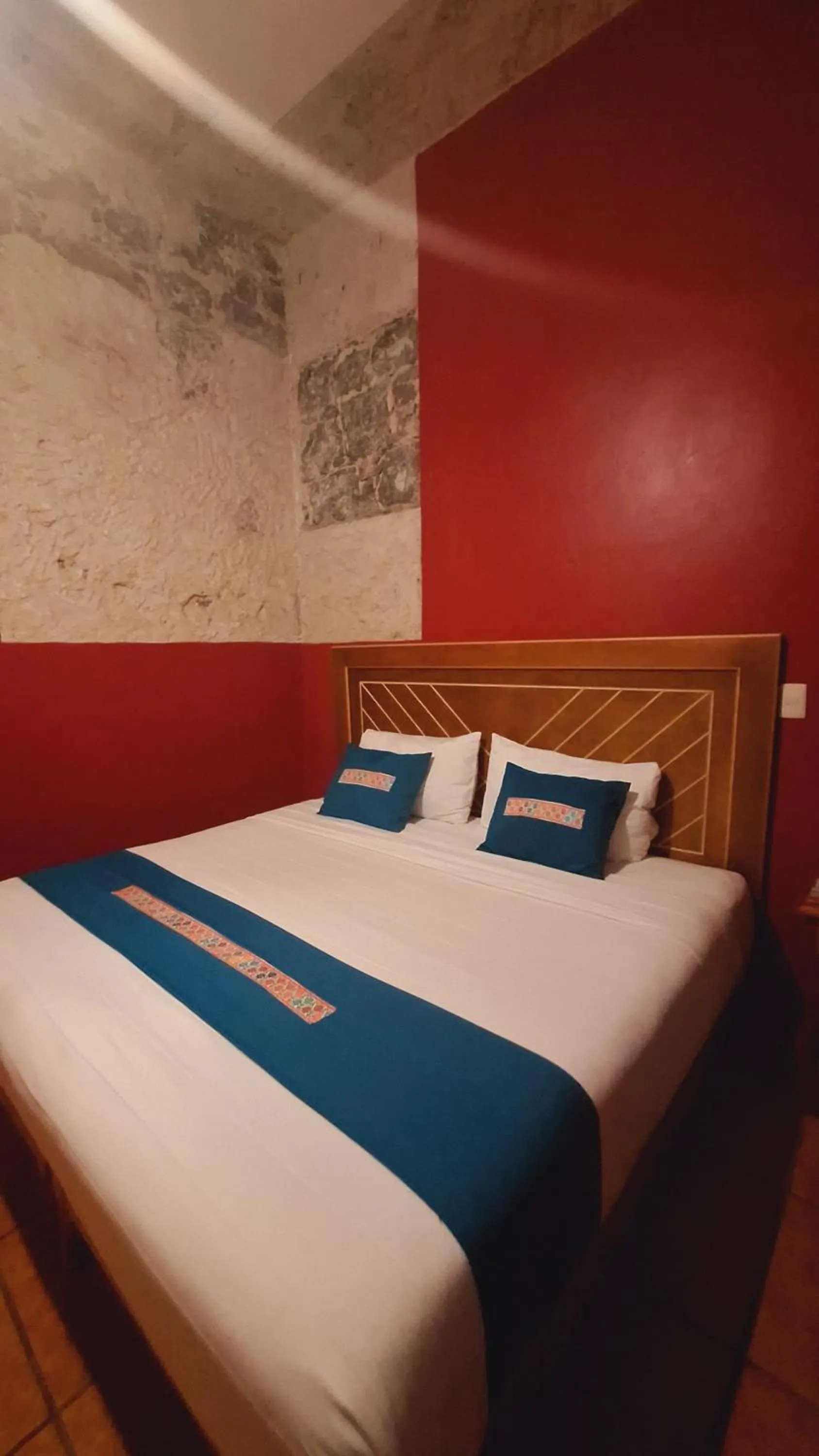 Bed in Posada La Plazuela