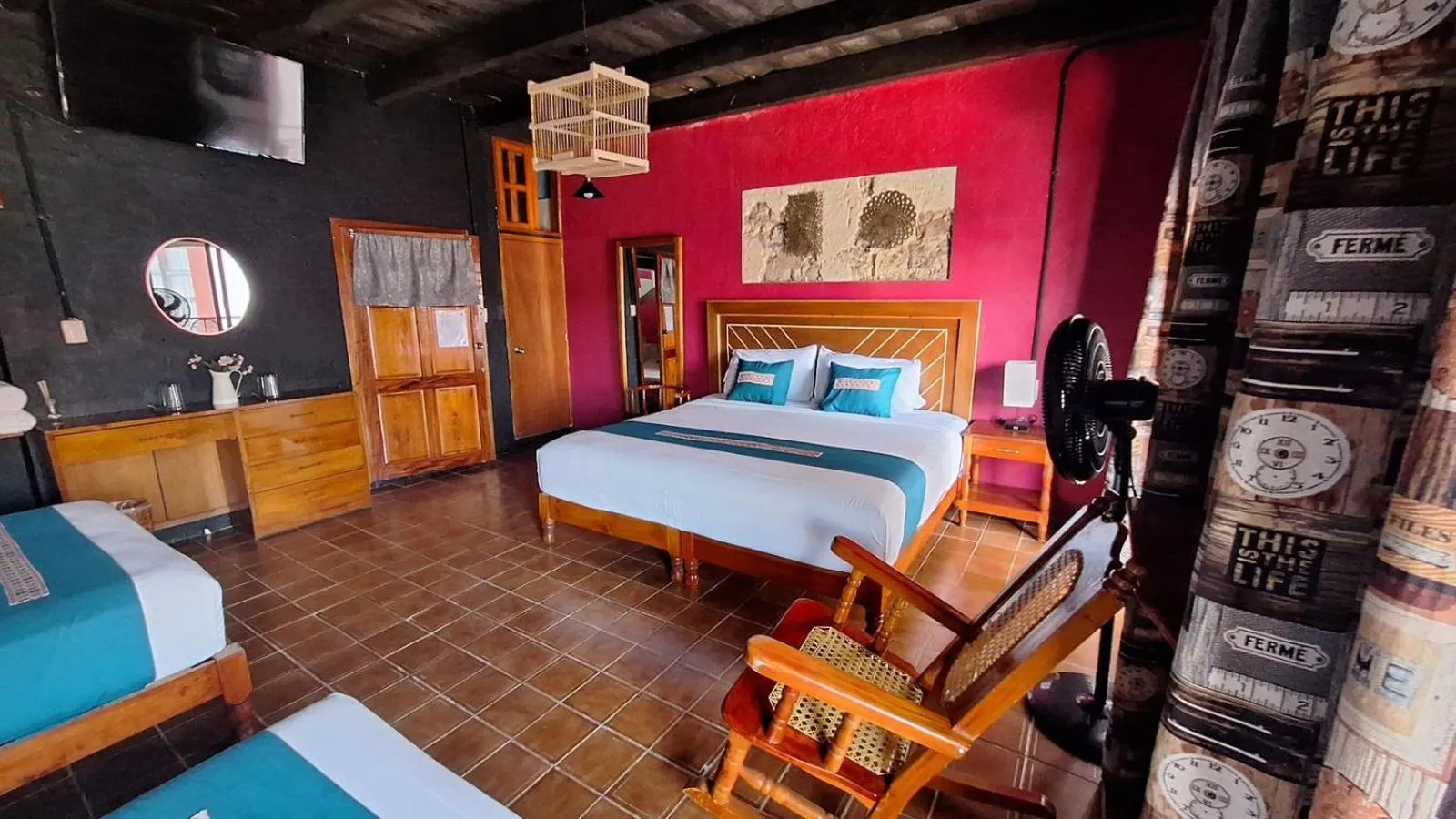 Bed in Posada La Plazuela