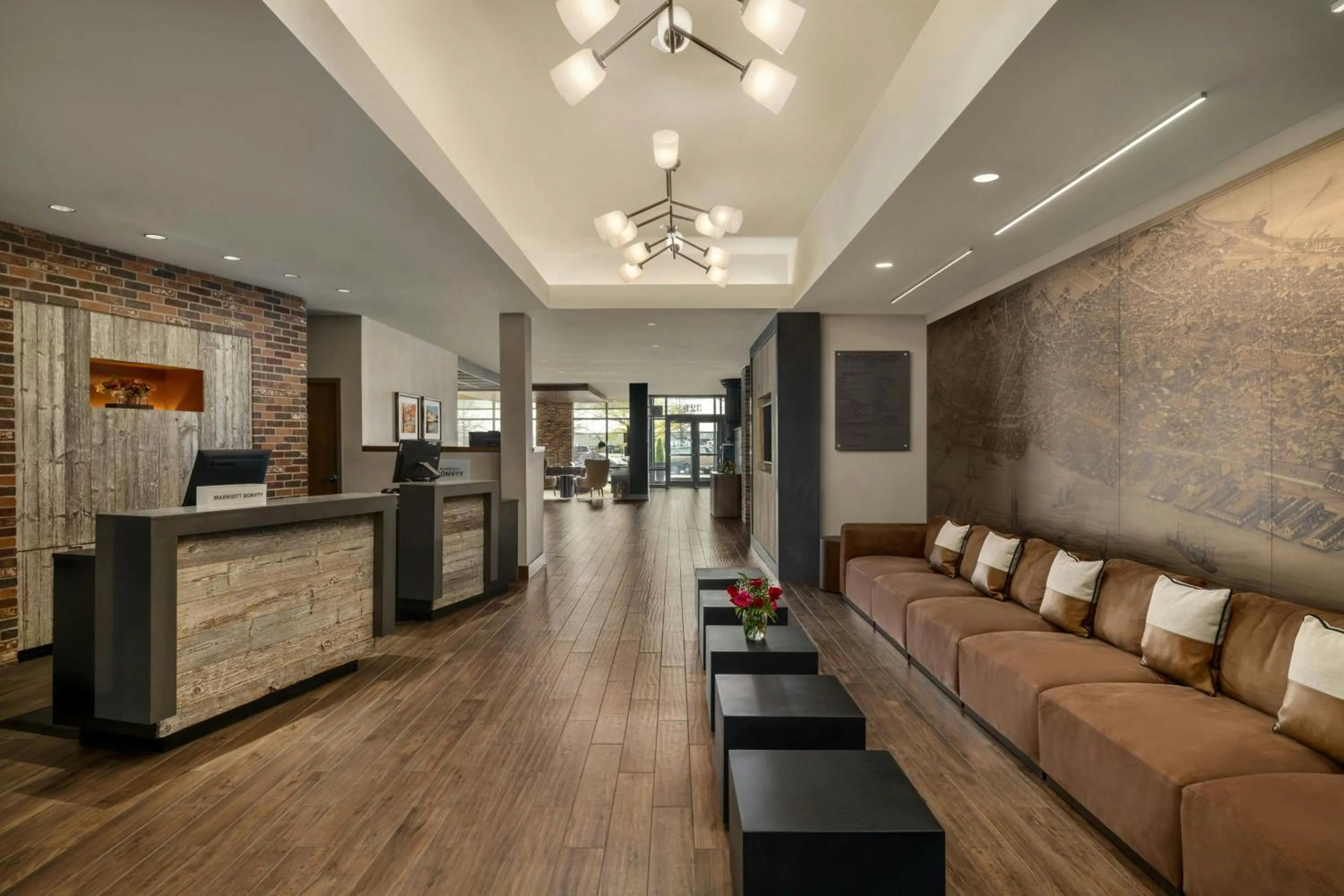 Lobby or reception in Courtyard by Marriott Portland Downtown/Waterfront