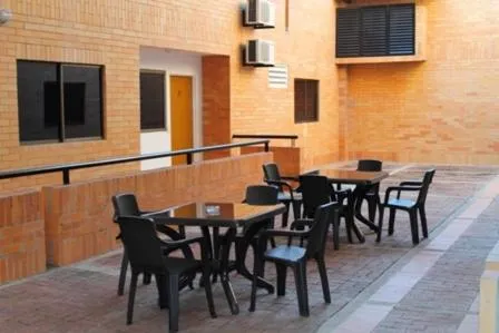 Property building in Apartahotel Los Cerezos