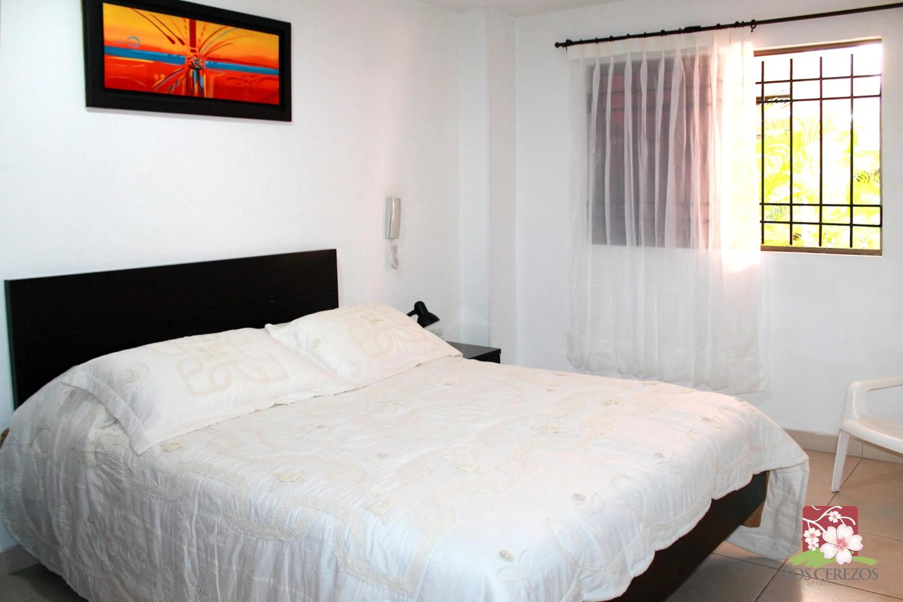 Bedroom, Bed in Apartahotel Los Cerezos