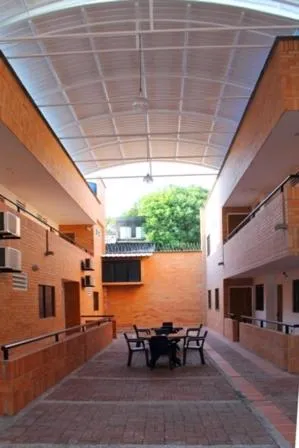 Property building in Apartahotel Los Cerezos