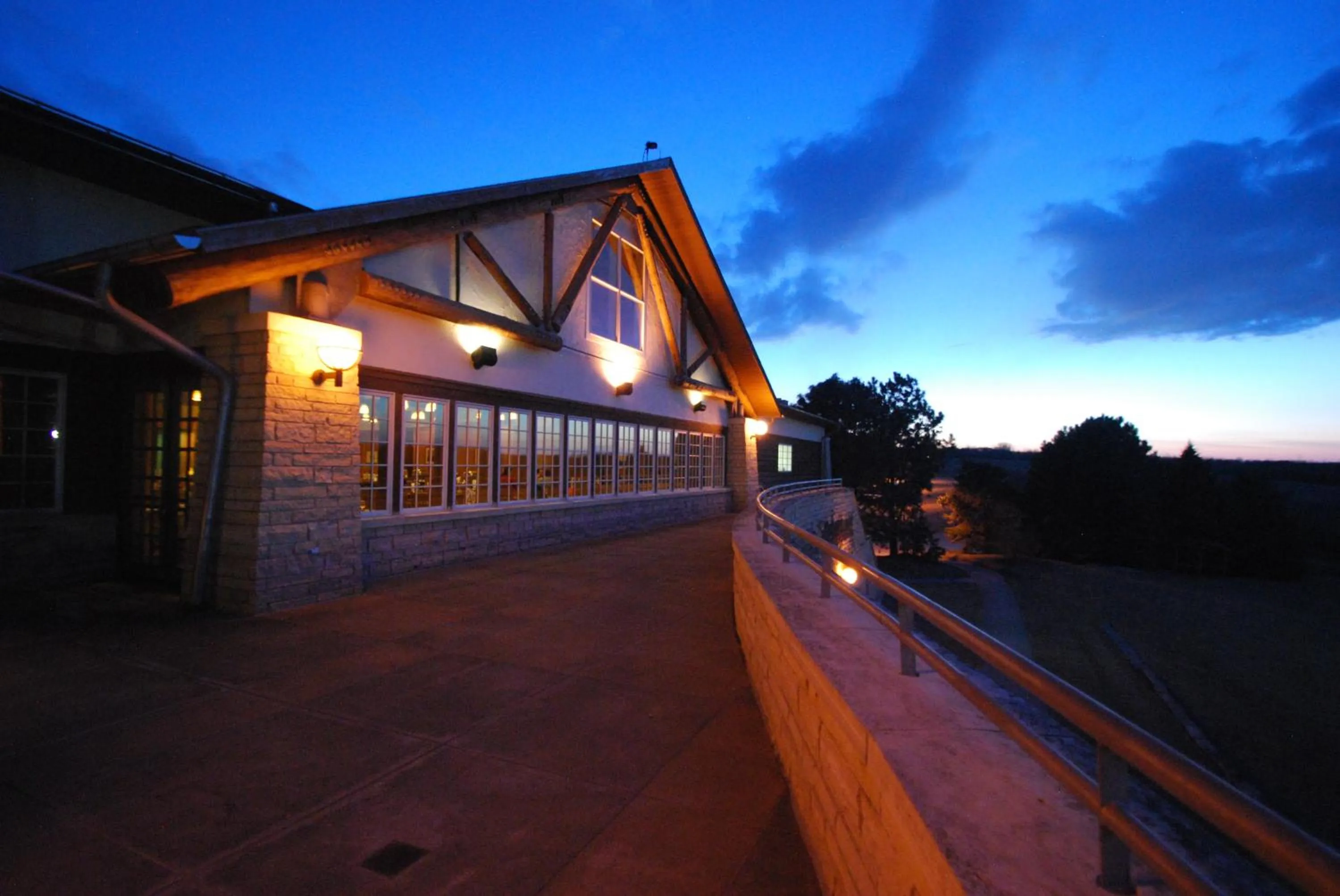 Property building in Lied Lodge at Arbor Day Farm