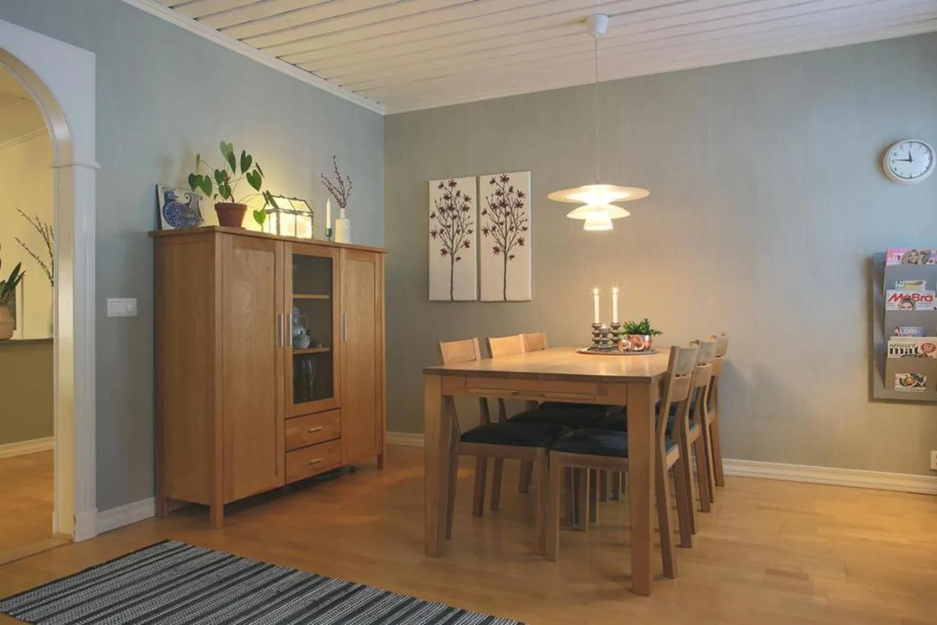 Kitchen or kitchenette in Aurora Cabin