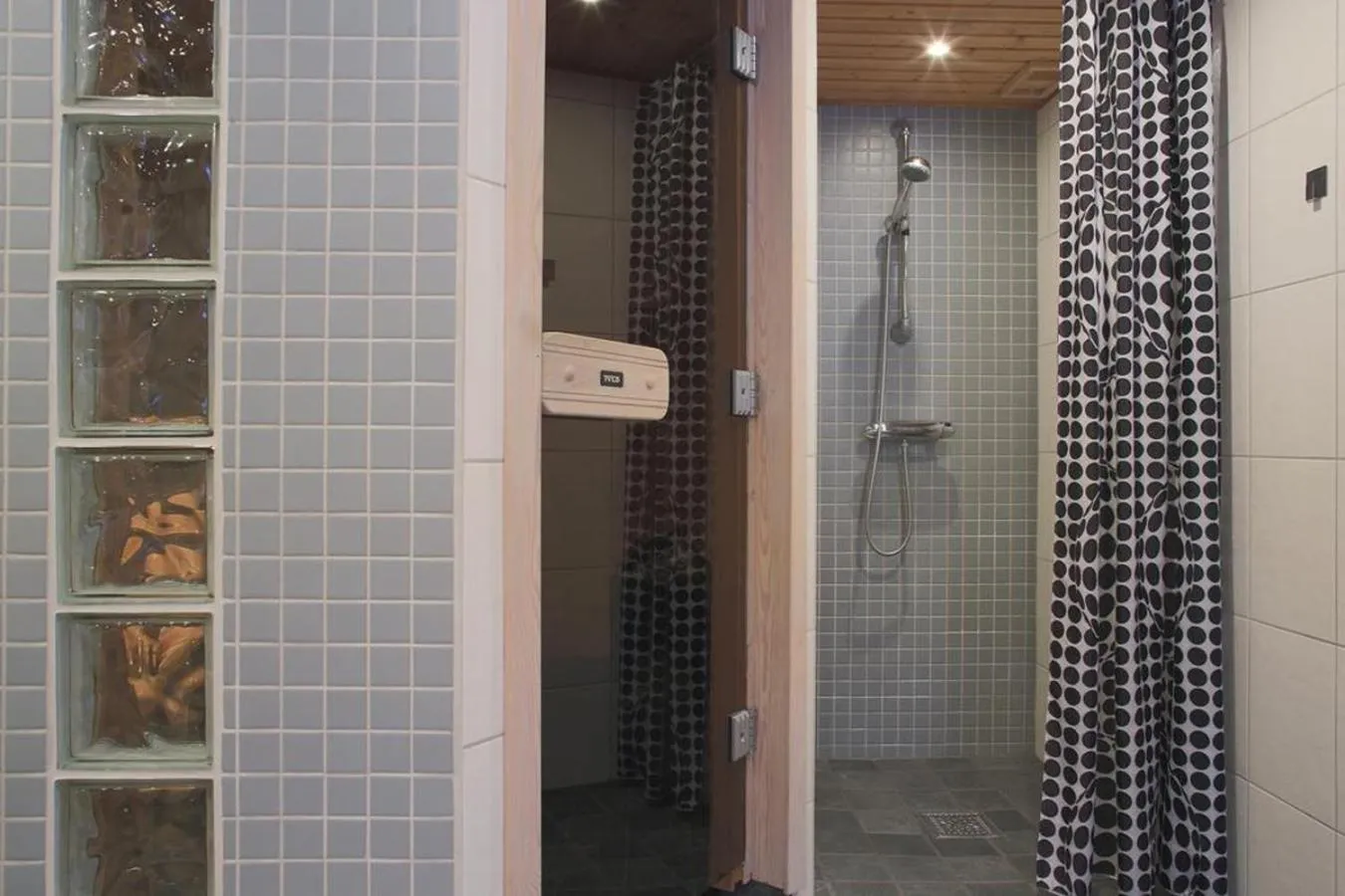 Sauna in Aurora Cabin