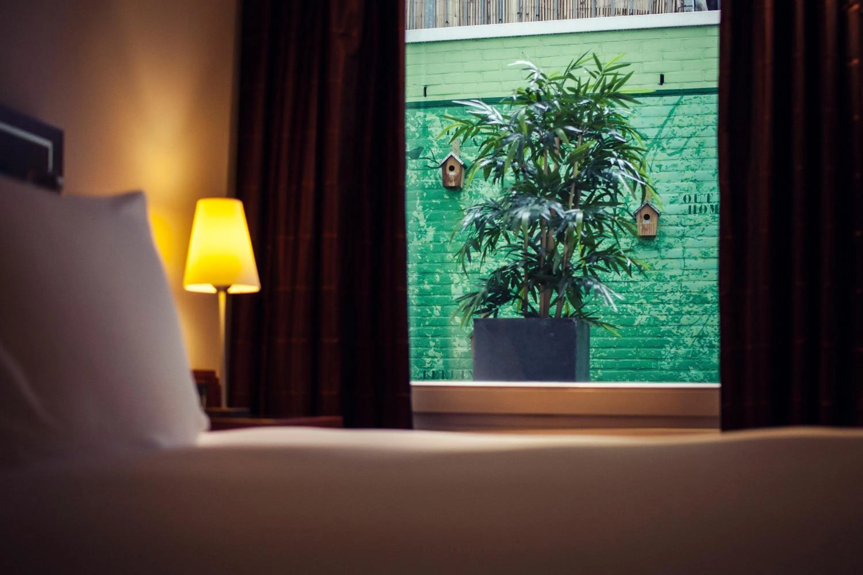 Patio, Bed in Banks Mansion - All Inclusive Boutique Hotel