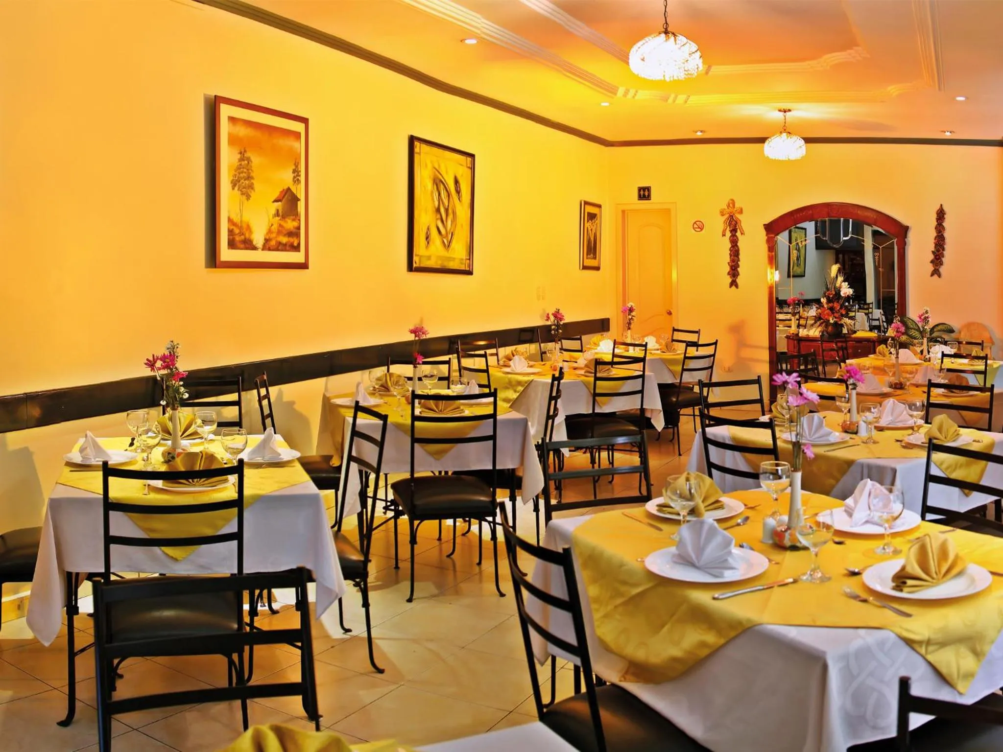 Restaurant/places to eat in Hotel Yanuncay