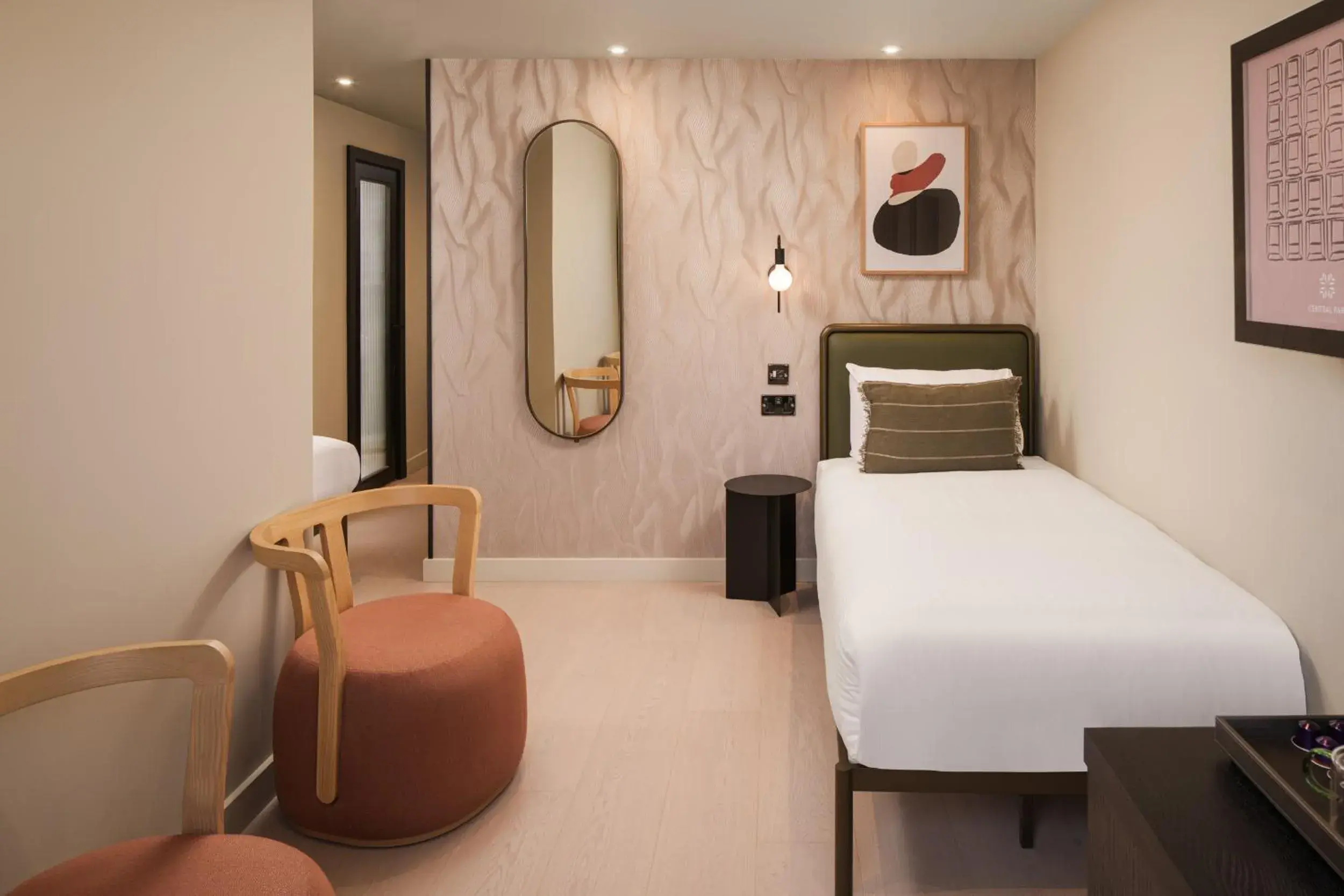 Bed in Central Park Hotel Bed in Central Park Hotel