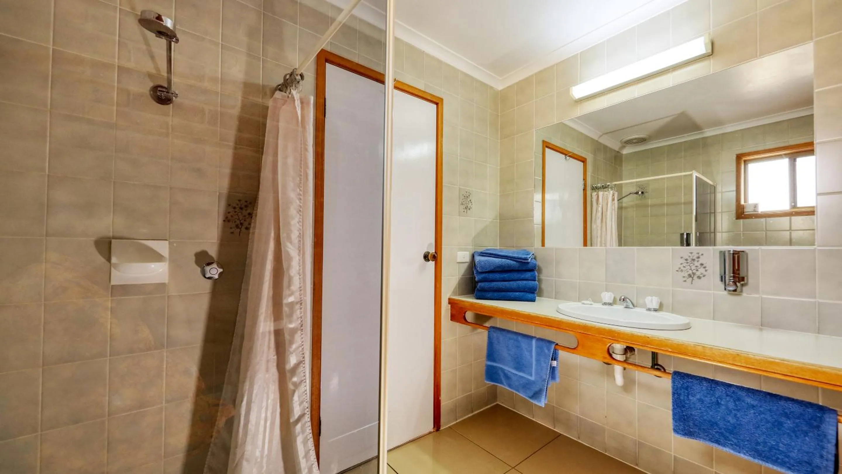 Bathroom in Tooleybuc Club Motor Inn