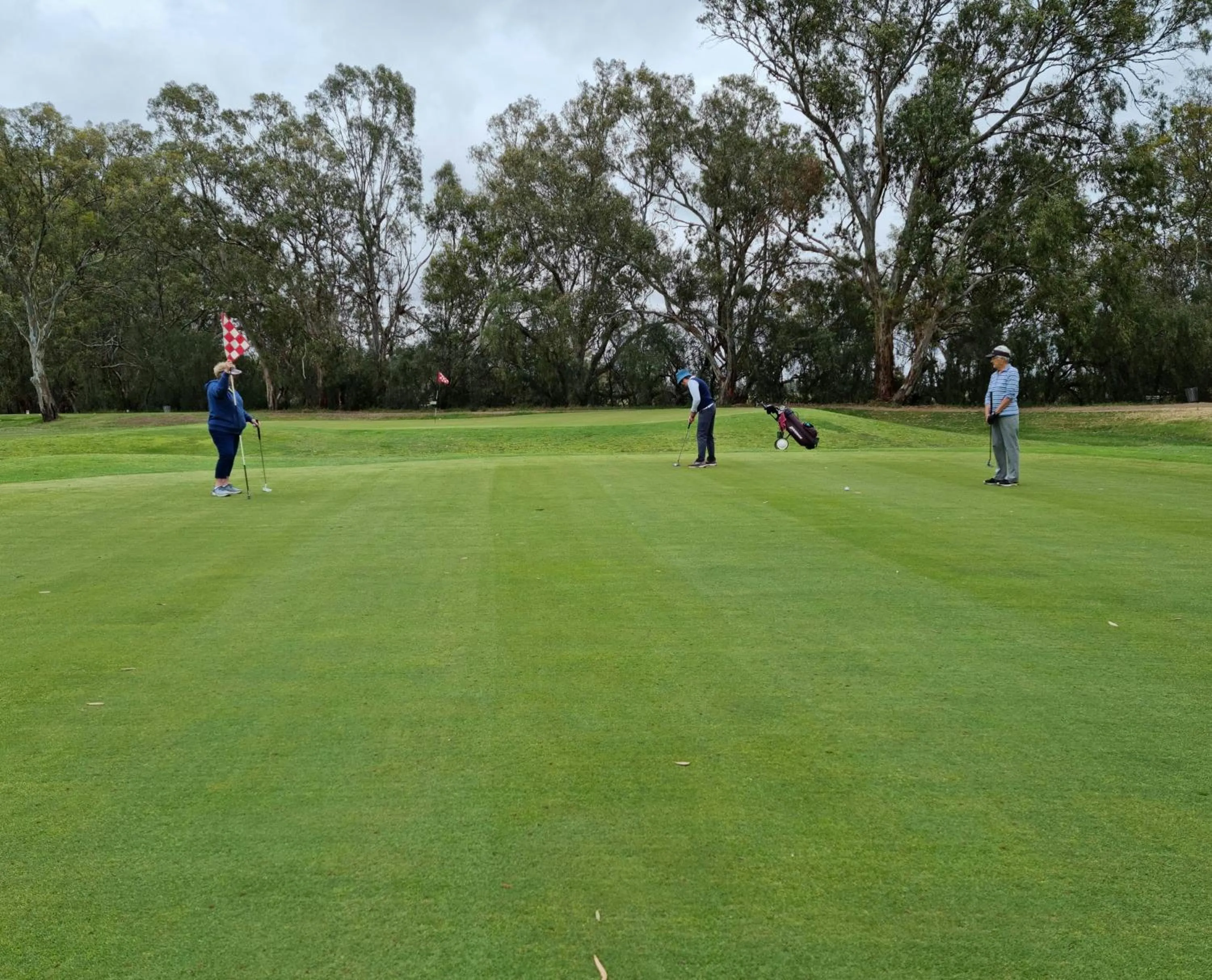 Golfcourse in Tooleybuc Club Motor Inn